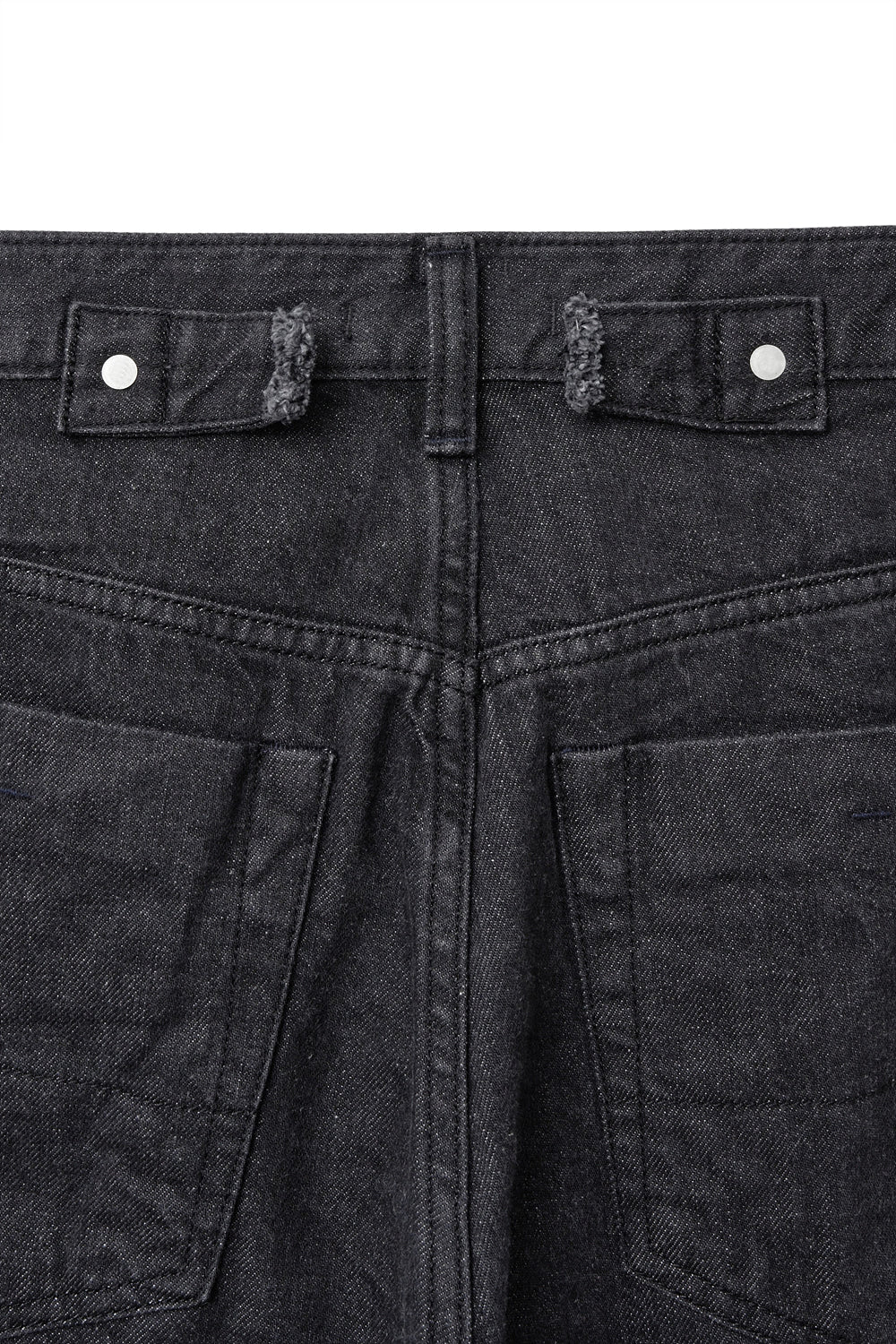Hatchingroom - Regular Selvedge Jeans (Dark Grey) product image 5 | TRAB K-Fashion Australia