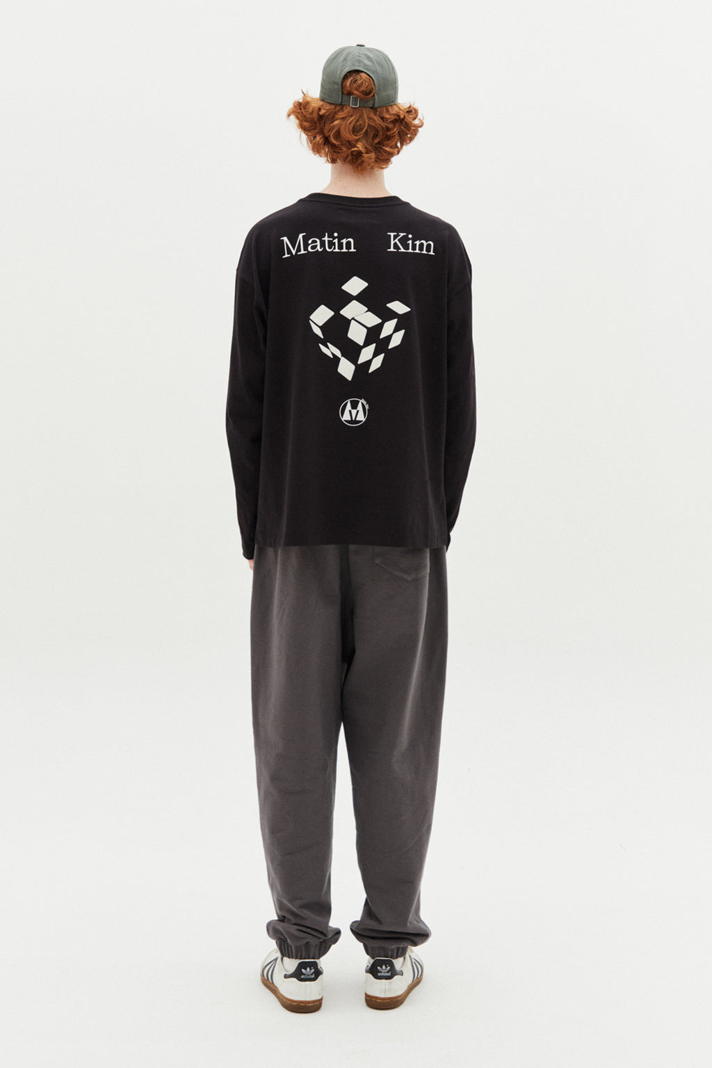 Matin Kim - Crisp Logo Ball Cap (Green) product image 6 | TRAB K-Fashion Australia