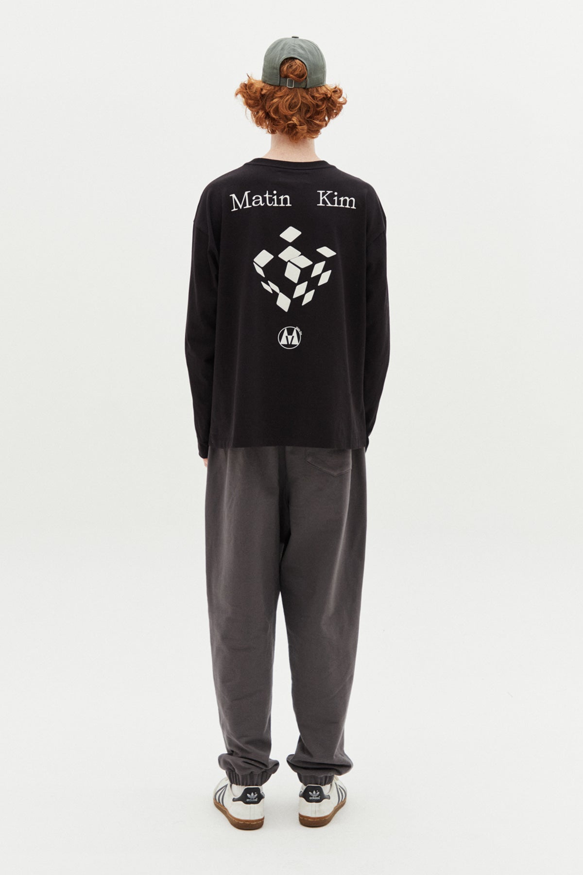 Matin Kim - Crisp Logo Ball Cap (Green) product image 6 | TRAB K-Fashion Australia