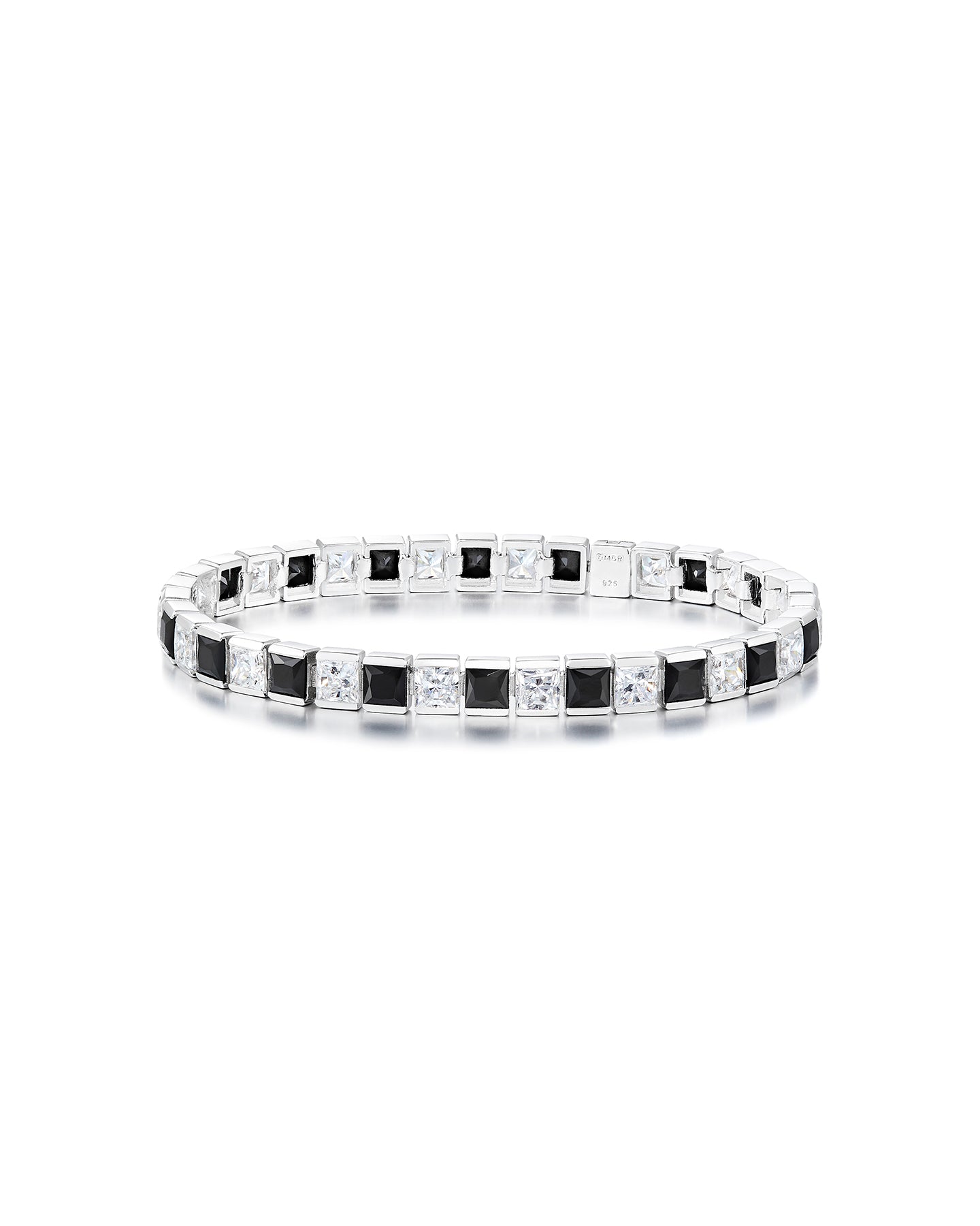 Numbering - Square N-dia Tennis Bracelet #3954 product image 6 | TRAB K-Fashion Australia