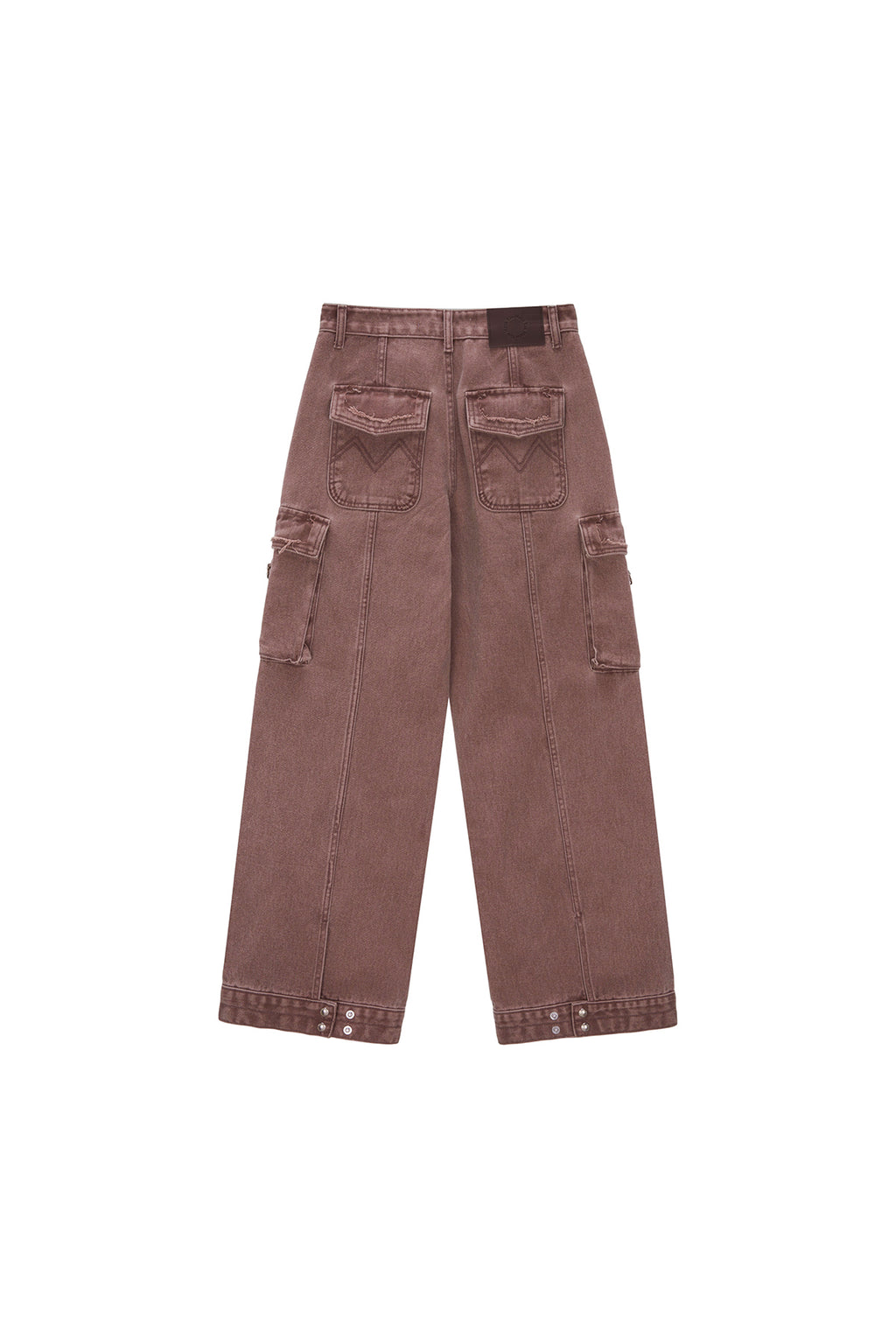 Matin Kim - Color Dying Cargo Pants (Indian Pink) product image 2 | TRAB K-Fashion Australia