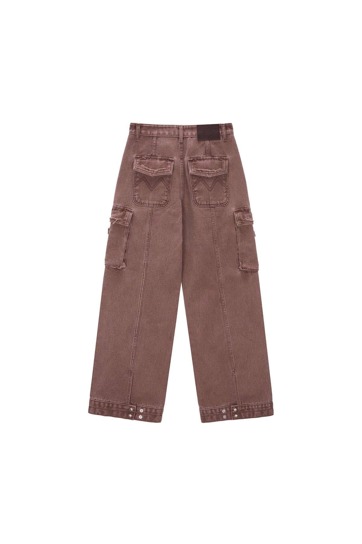 Matin Kim - Color Dying Cargo Pants (Indian Pink) product image 2 | TRAB K-Fashion Australia