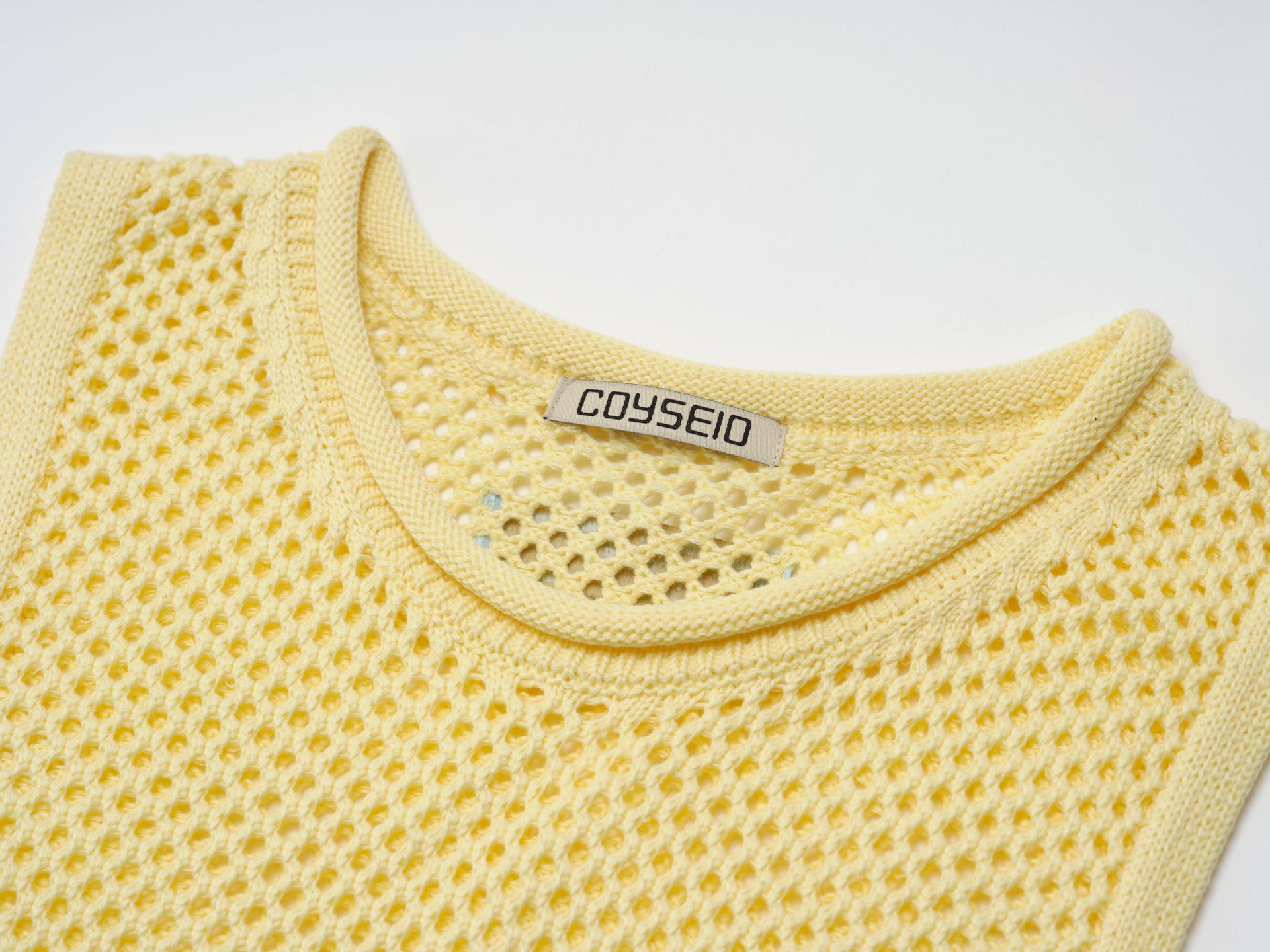 Coyseio - Scasi Sleeveless Knit Lemon product image 17 | TRAB K-Fashion Australia