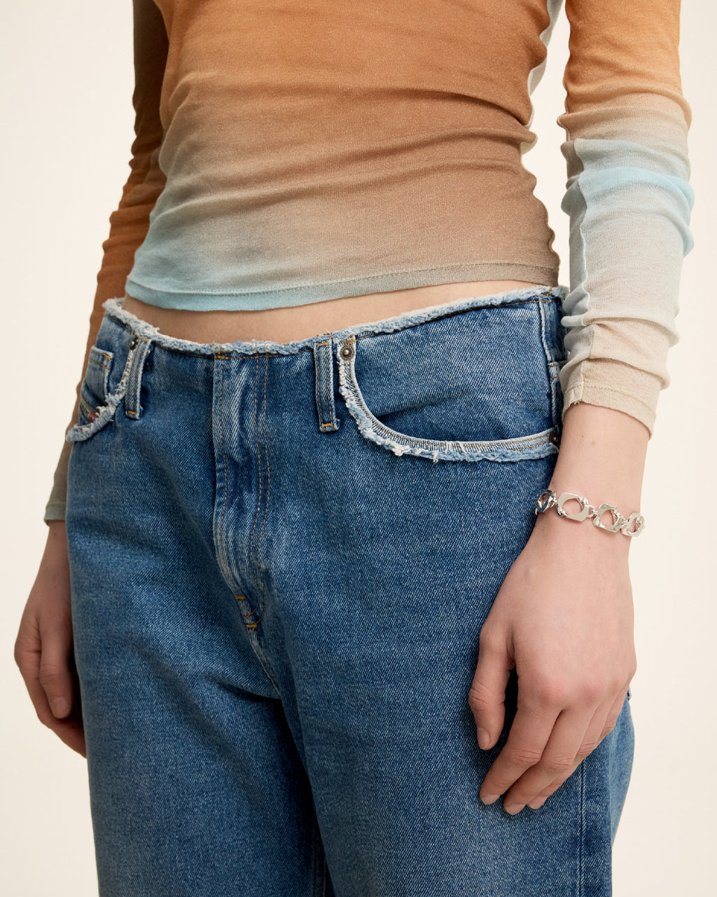 Numbering - Link Chain Bracelet #5925 product image 1 | TRAB K-Fashion Australia