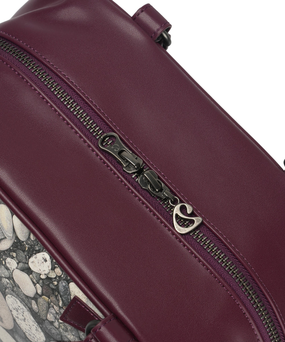 Coyseio - Pebble Friends Ribbon Bag (Plum Red) product image 11 | TRAB K-Fashion Australia