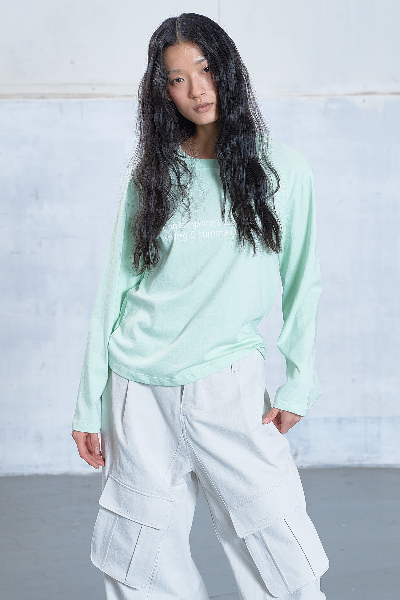 Deinet - Washing Cargo Double Pants (Ivory) product image 6 | TRAB K-Fashion Australia