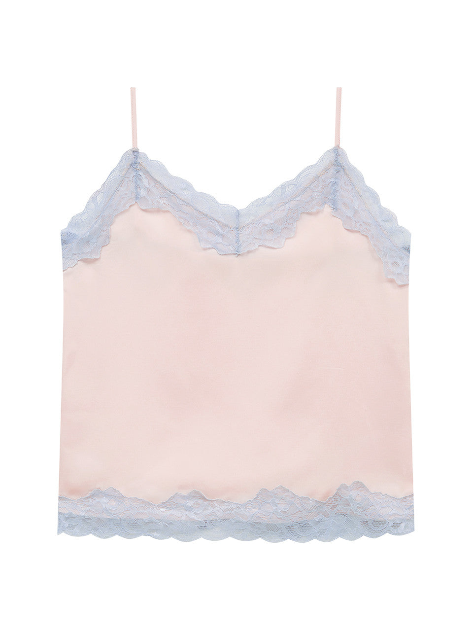 Margarin Fingers - Lace Satin Sleeveless (Pink) product image 2 | TRAB K-Fashion Australia