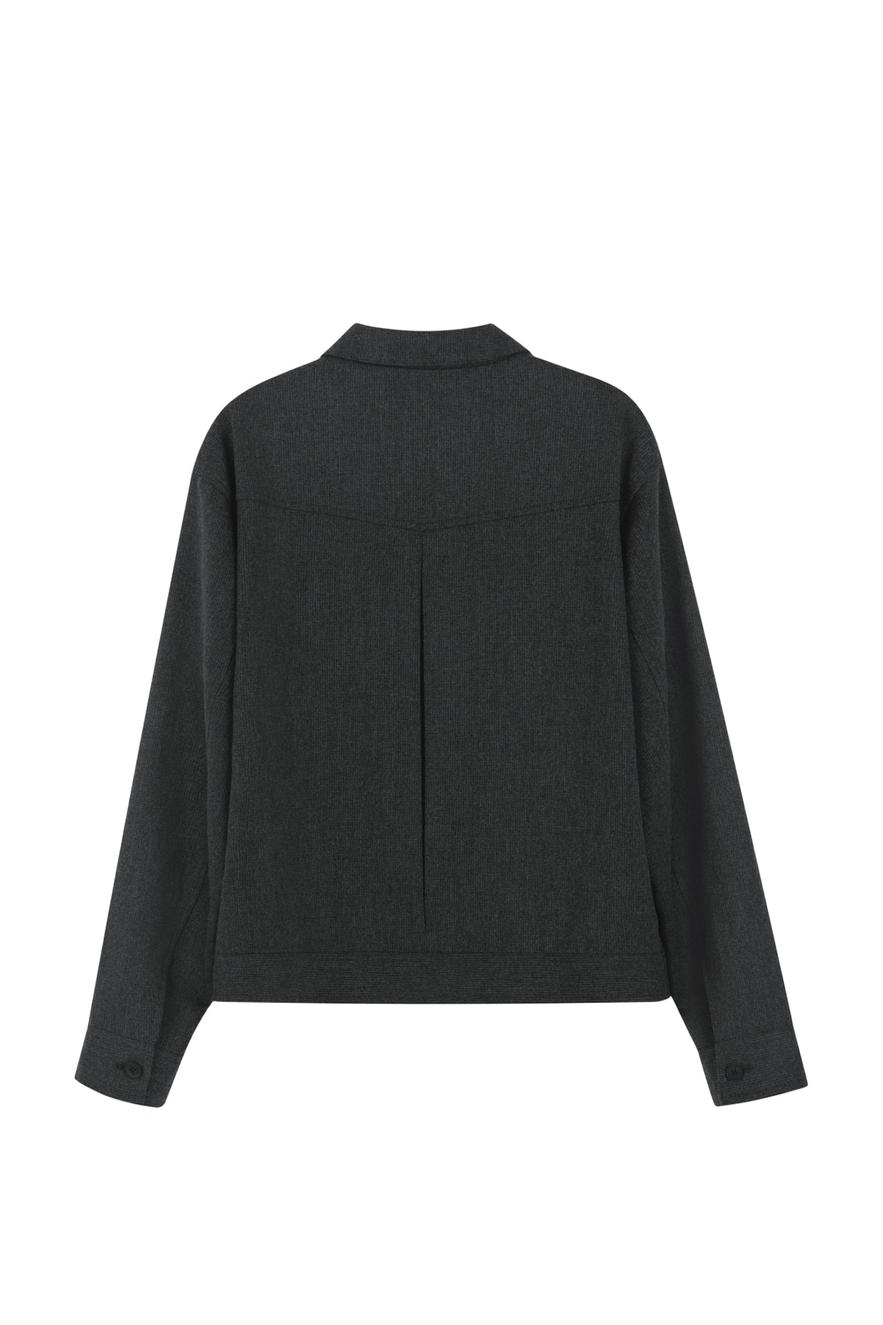 Stu - Cover Pocket Crop Jacket (Grey) product image 19 | TRAB K-Fashion Australia