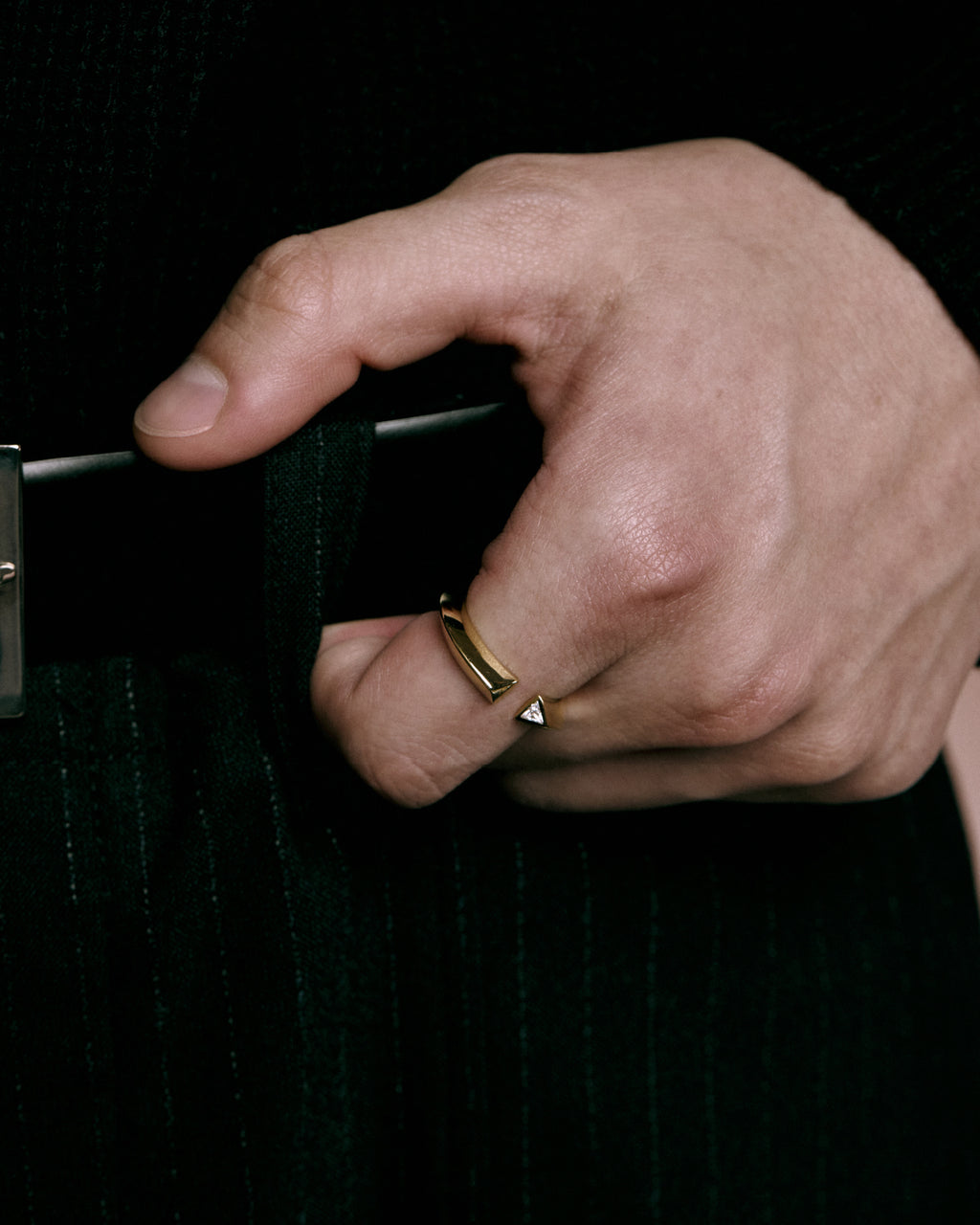 Numbering - Edged Triangle Ring #3491 product image 5 | TRAB K-Fashion Australia