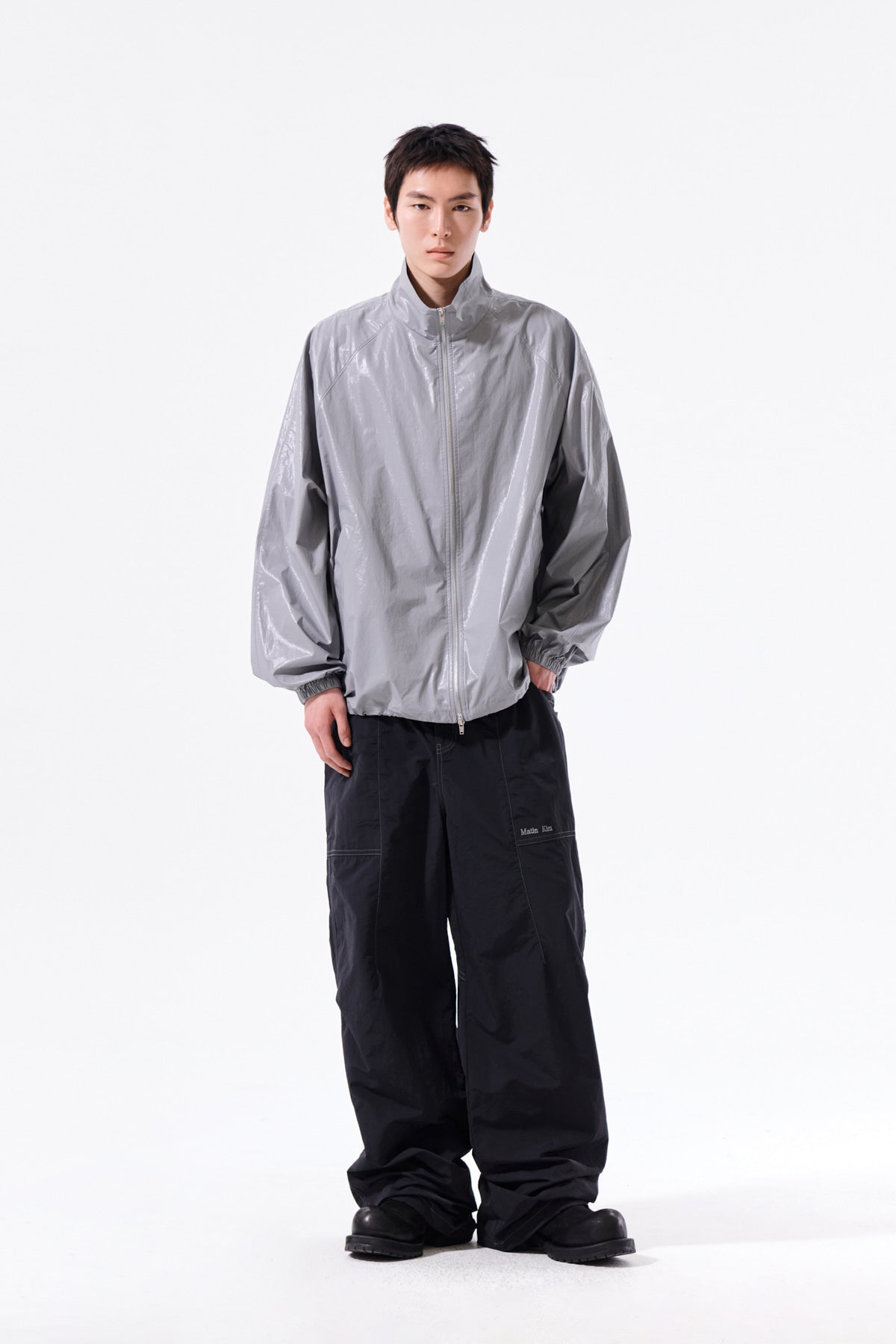 Matin Kim - Multi Panel Parachute Pants (Black) product image 14 | TRAB K-Fashion Australia