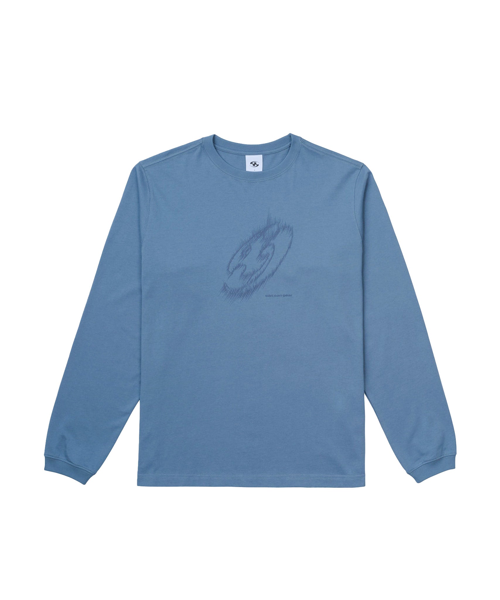 San San Gear - Sunset Long Sleeves (Steel Blue) product image 4 | TRAB K-Fashion Australia