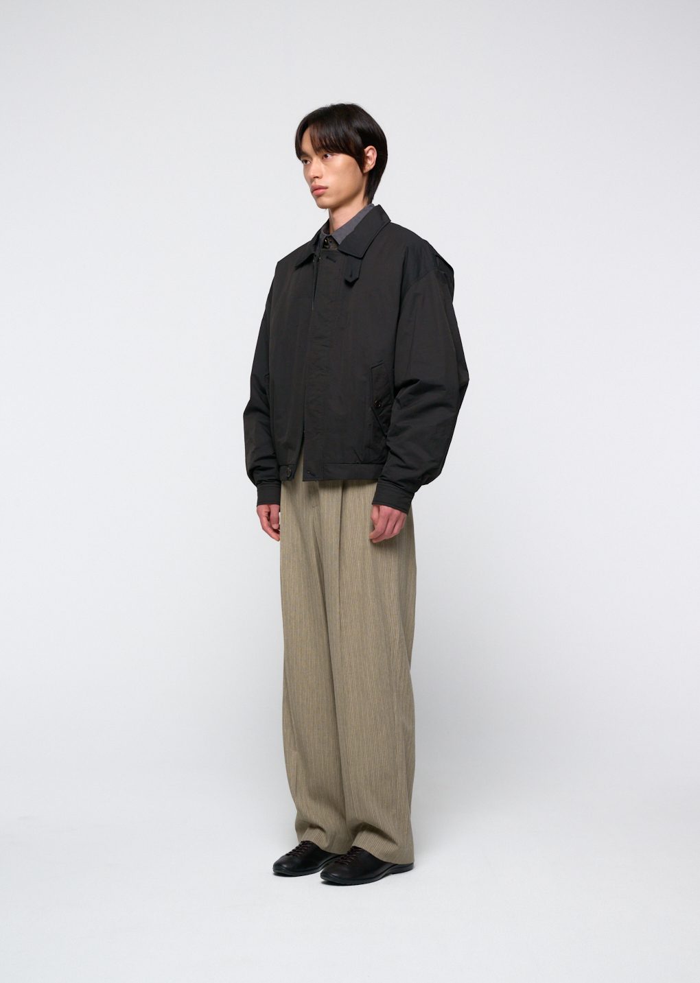 Amomento - Padded cotton nylon jumper (Black) product image 15 | TRAB K-Fashion Australia