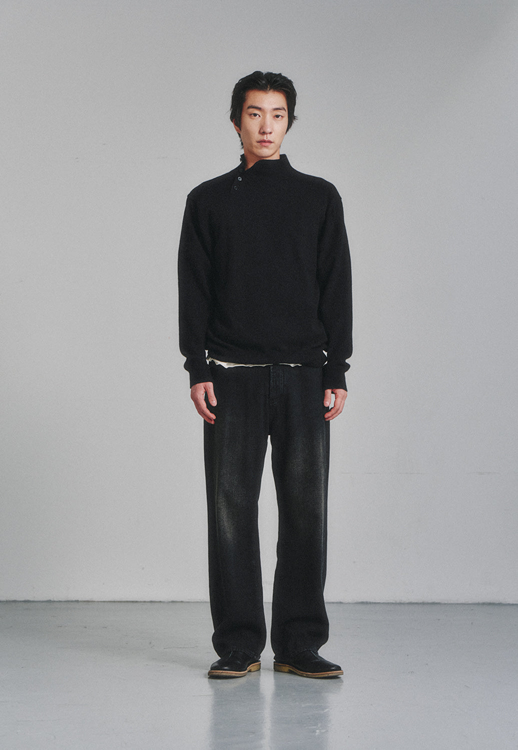 Art if acts - Sashiko 5P Pants_Japanese Fabric (Vintage Black) product image 2 | TRAB K-Fashion Australia