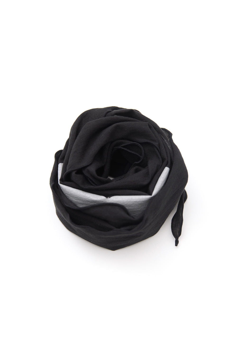 Hatchingroom - Tabber Modern Goth Diamond Slogan Scarf (Black) product image 6 | TRAB K-Fashion Australia