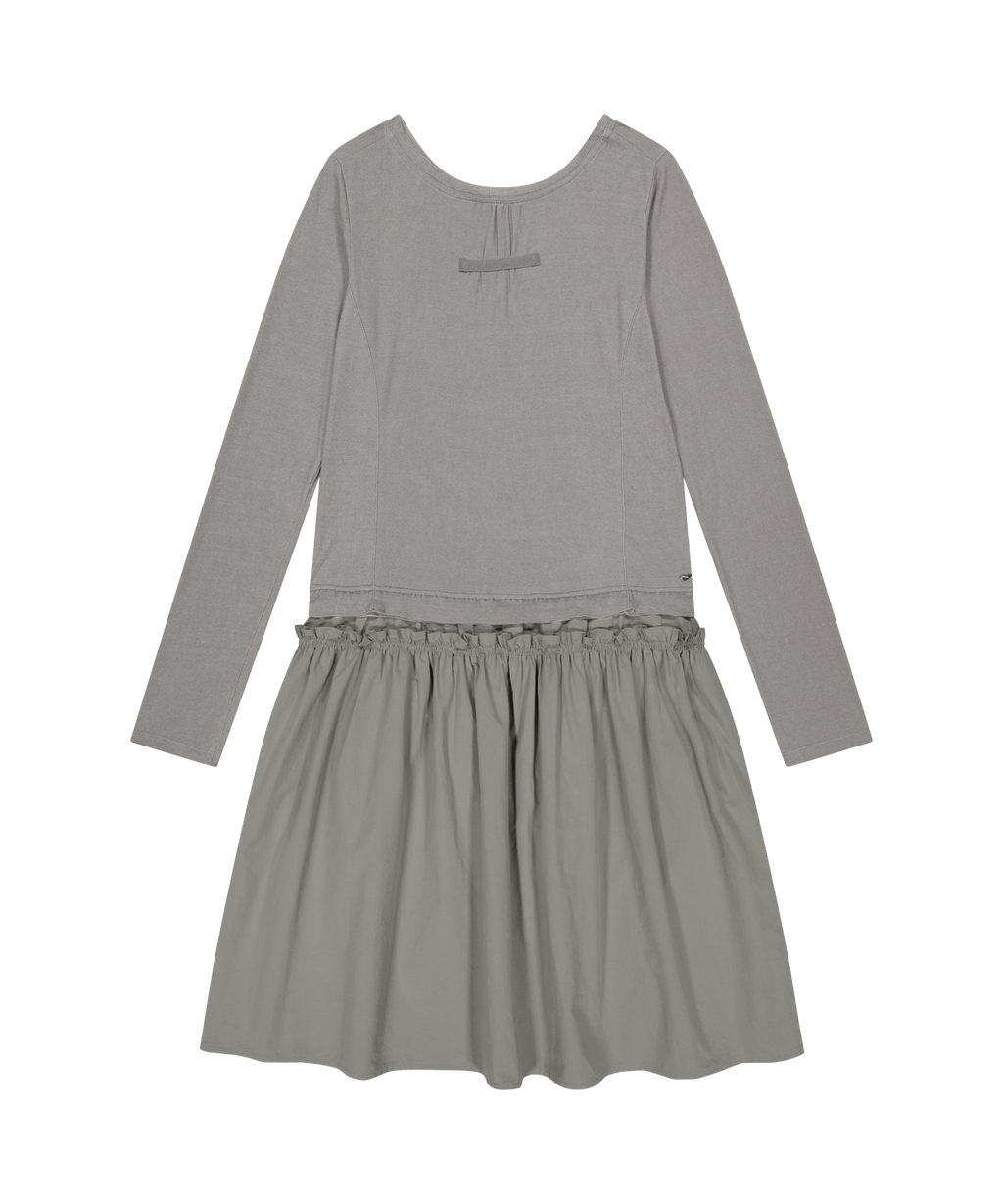 Coyseio - 2way Shirring One Piece (Light Khaki) product image 1 | TRAB K-Fashion Australia