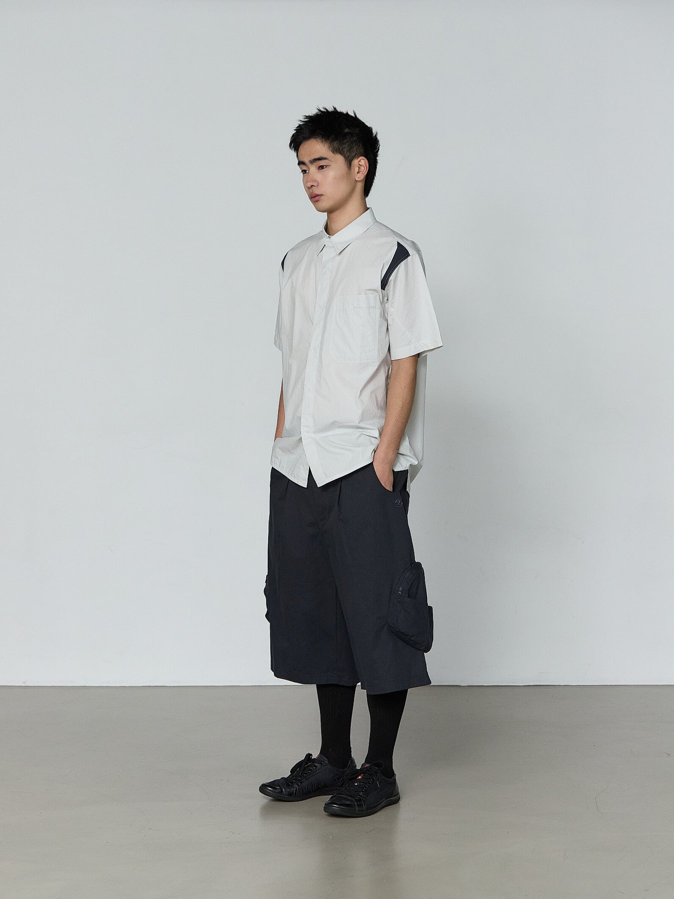 San San Gear - Cargo Shorts (Navy) product image 1 | TRAB K-Fashion Australia