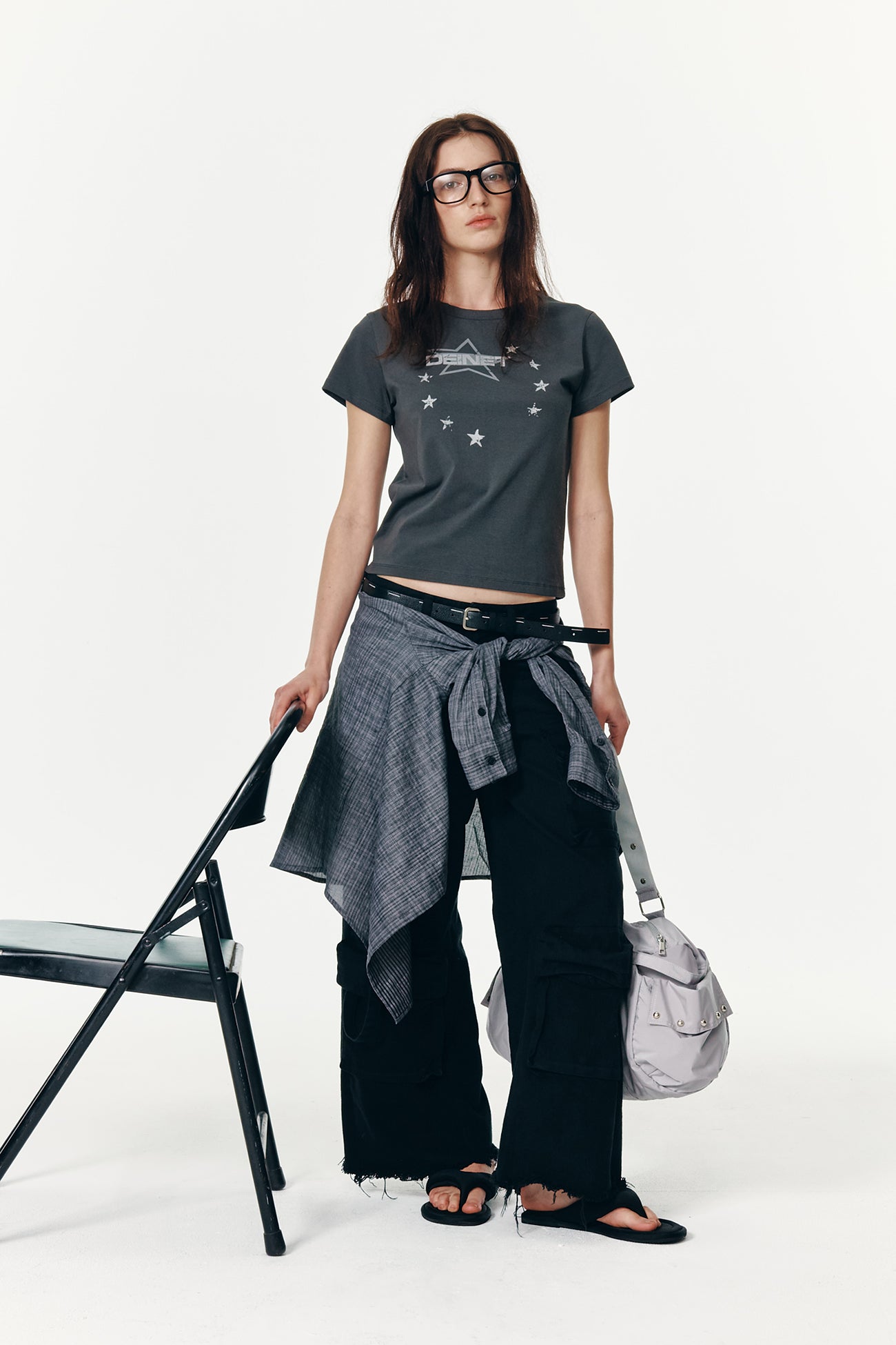 Deinet - Multi Pocket Cargo Pants (Black) product image 1 | TRAB K-Fashion Australia