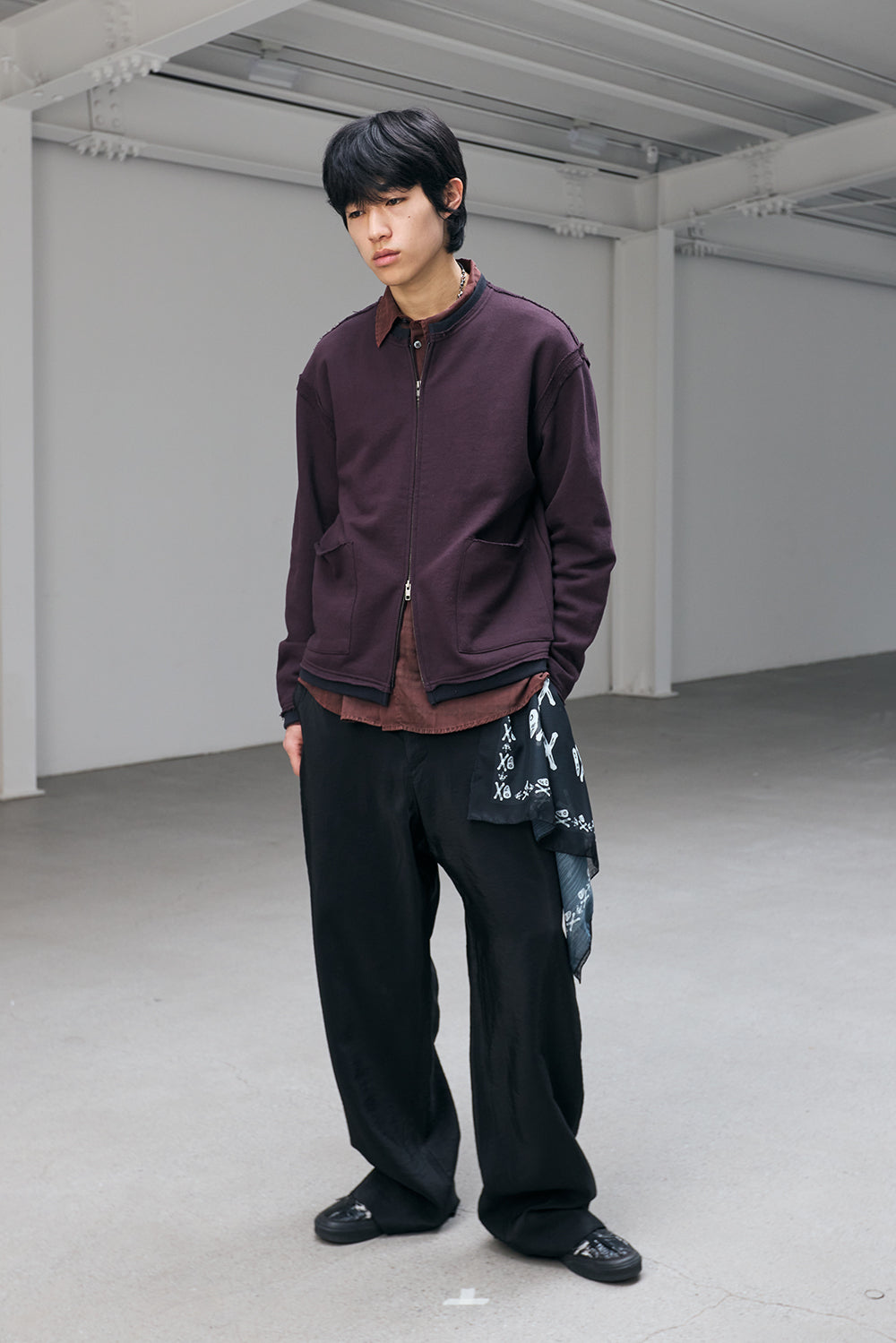 Hatchingroom - Ringer Cardigan (Purple) product image 12 | TRAB K-Fashion Australia