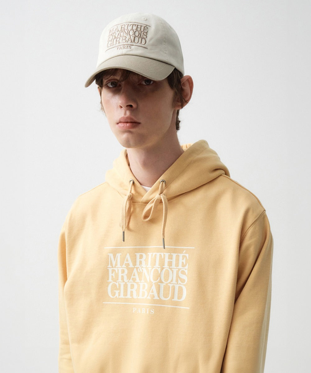 Marithe & Francois Girbaud - Classic Logo Hoodie (Mustard) product image 1 | TRAB K-Fashion Australia