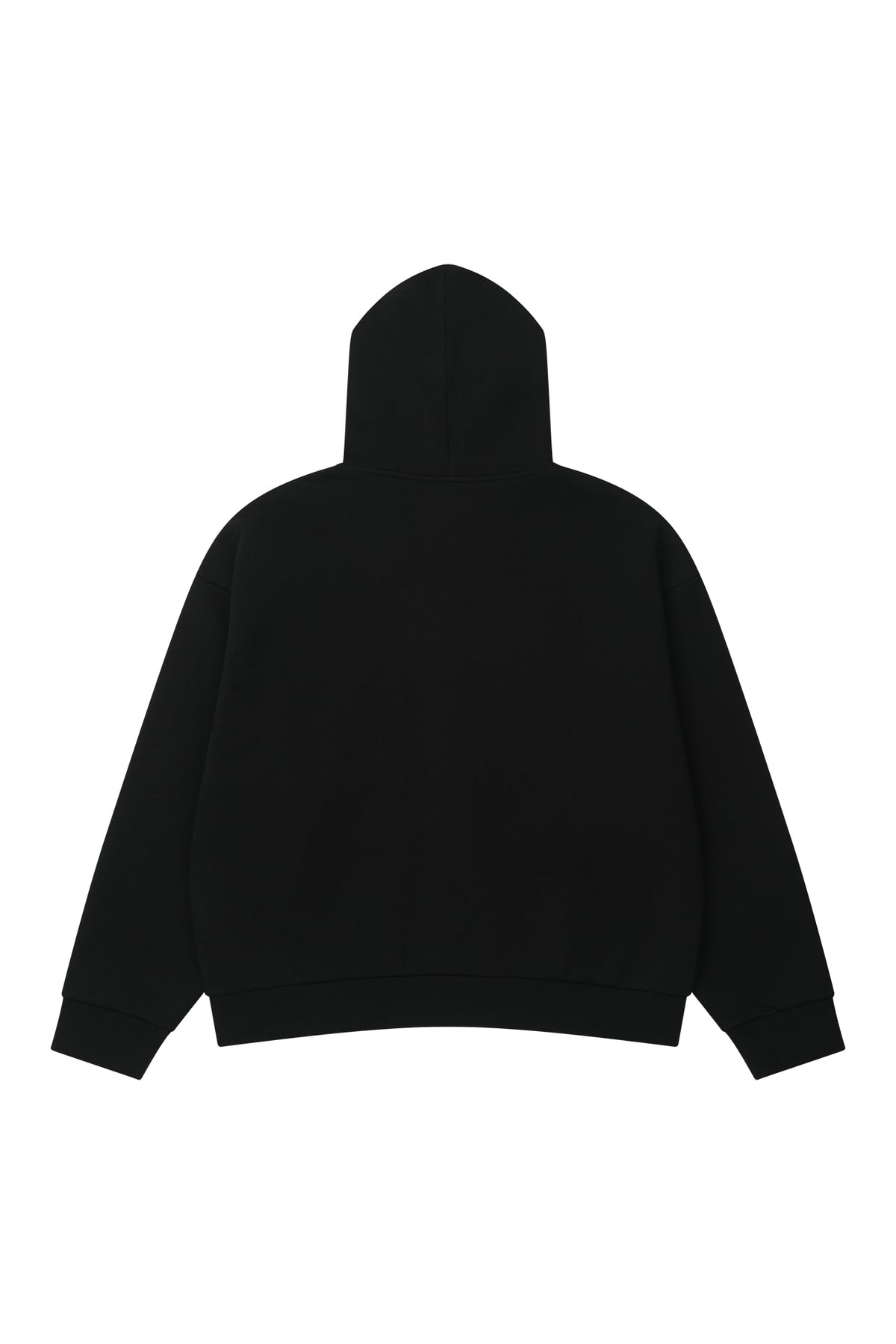 Deinet - German Lettering Hoodie Zip-Up (Black) product image 10 | TRAB K-Fashion Australia