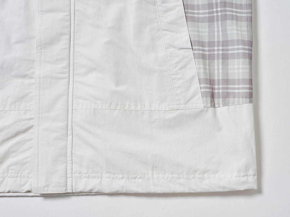 San San Gear - San San X B.E Check Jacket (White) product image 5 | TRAB K-Fashion Australia