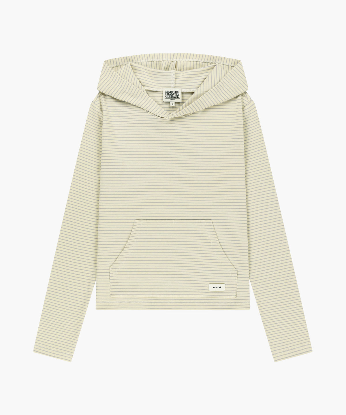 Marithe & Francois Girbaud - Basic Hoodie Long Sleeve (Butter) product image 5 | TRAB K-Fashion Australia