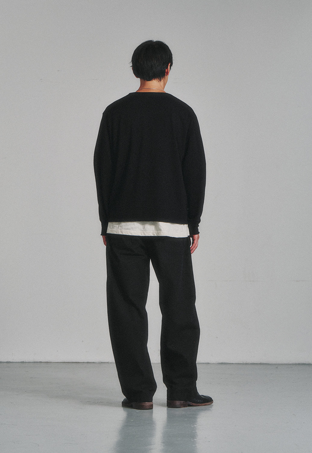 Art if acts - Cut Off Knit (Black) product image 4 | TRAB K-Fashion Australia
