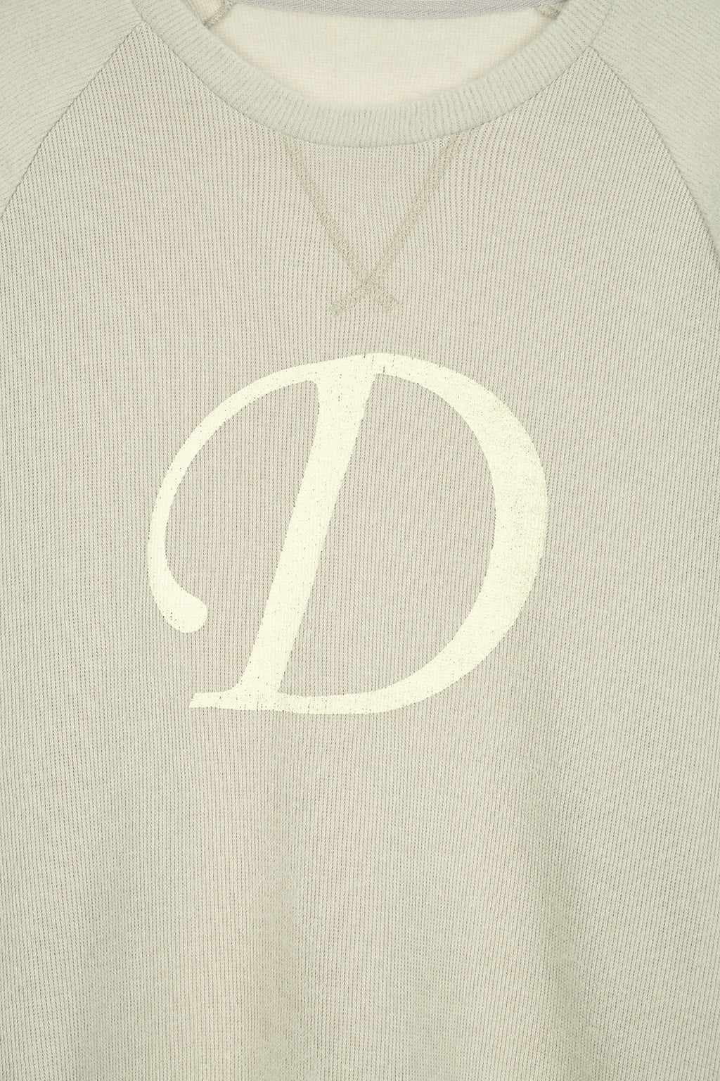 Deinet - Smooth D Logo Sweatshirts (Ash Beige) product image 4 | TRAB K-Fashion Australia