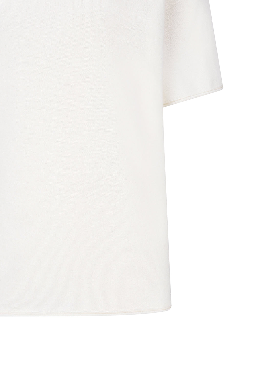 Amomento - Cashmere Easy Half Sleeve Knit (Ivory) product image 5 | TRAB K-Fashion Australia