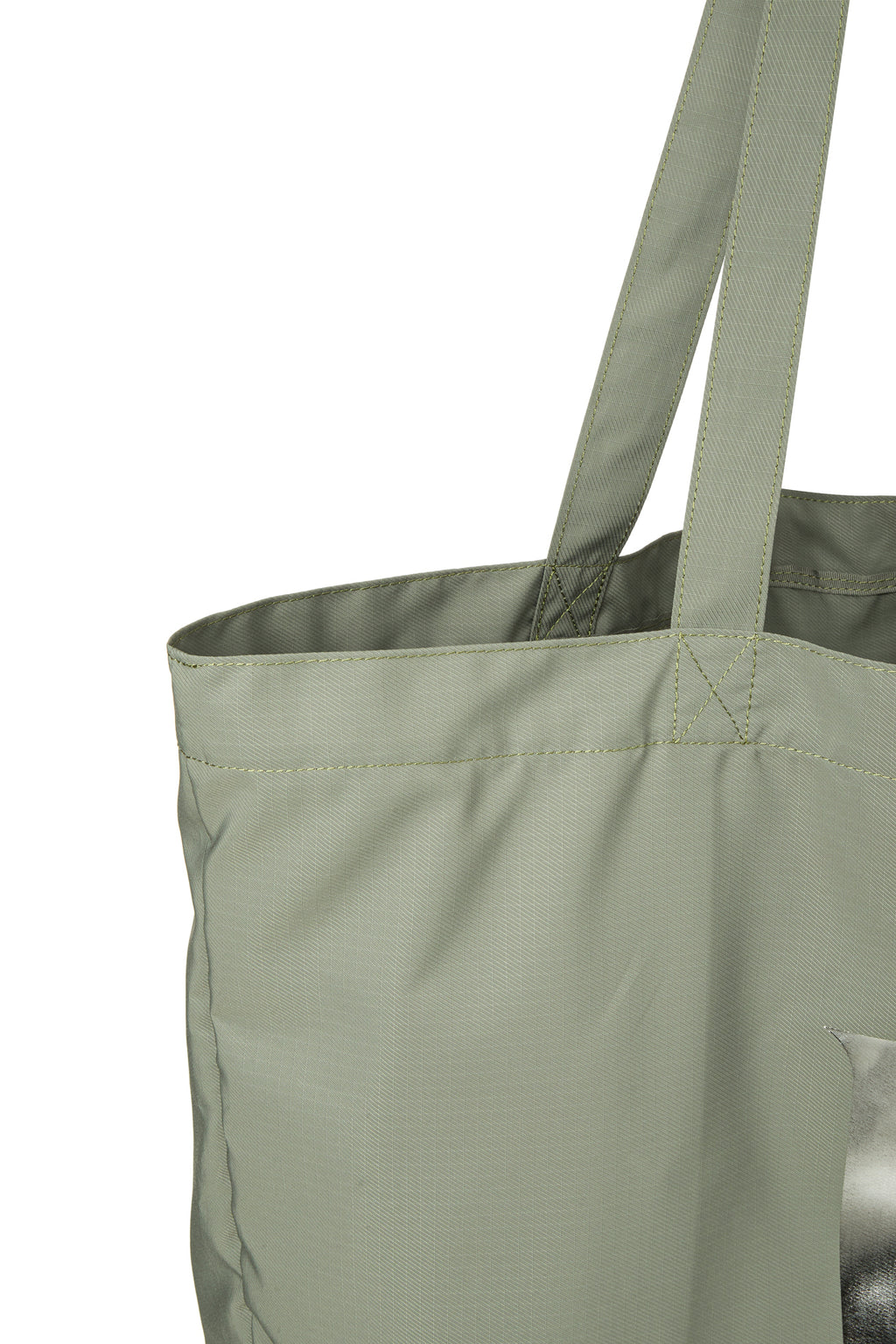 Deinet - Point Logo Shoulder Big Bag (Khaki) product image 5 | TRAB K-Fashion Australia