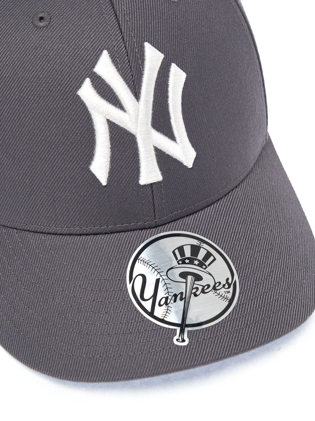 MLB Korea - MLB Signature Patch Structure Ball Cap New York Yankees (Dark Gray) product image 8 | TRAB K-Fashion Australia