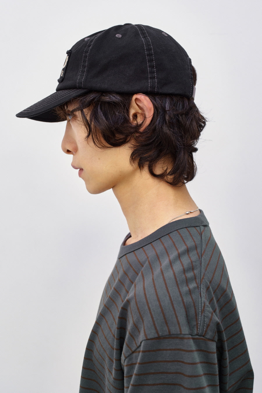 Insilence - Location Patch 6-Panel Cap (Black) product image 3 | TRAB K-Fashion Australia