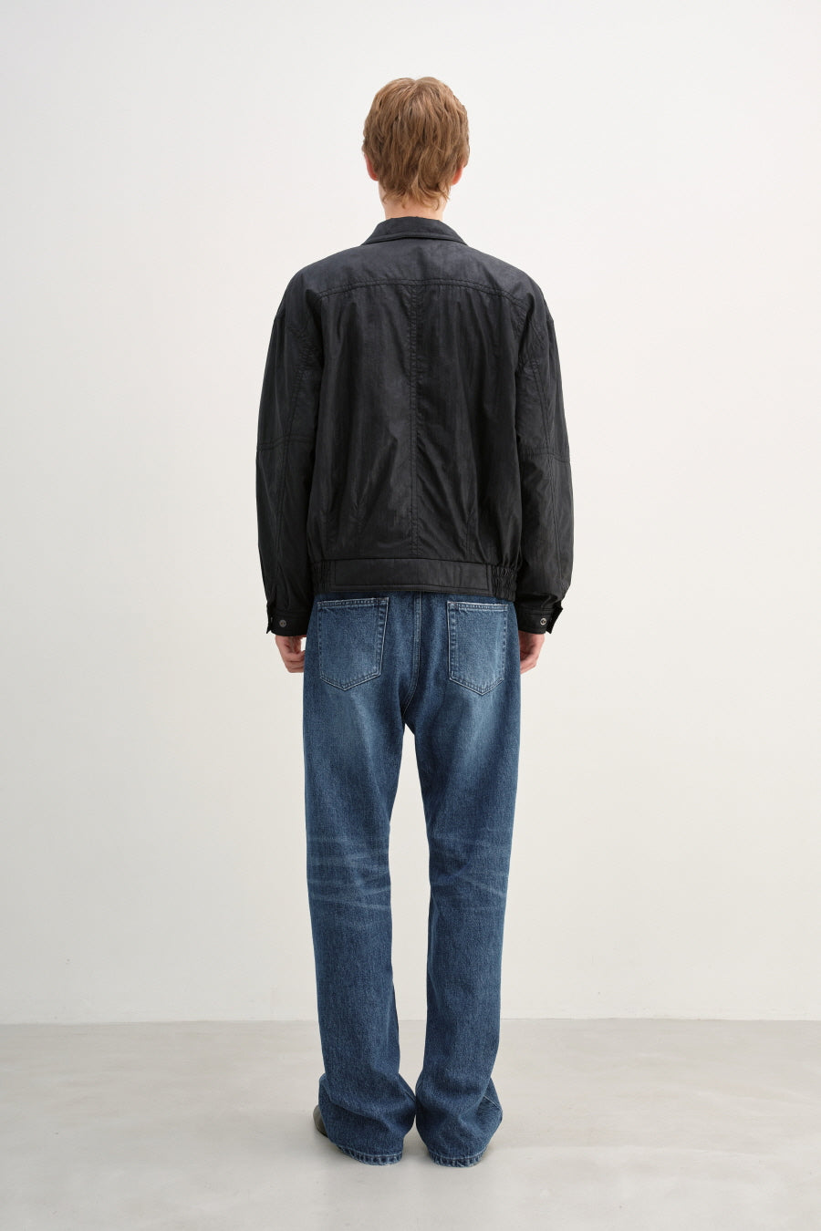 Insilence - Oversized Chintz Blouson (Black) product image 5 | TRAB K-Fashion Australia