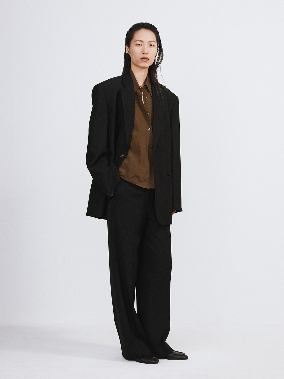 Recto - Classic Single Suit Jacket (Black) product image 2 | TRAB K-Fashion Australia