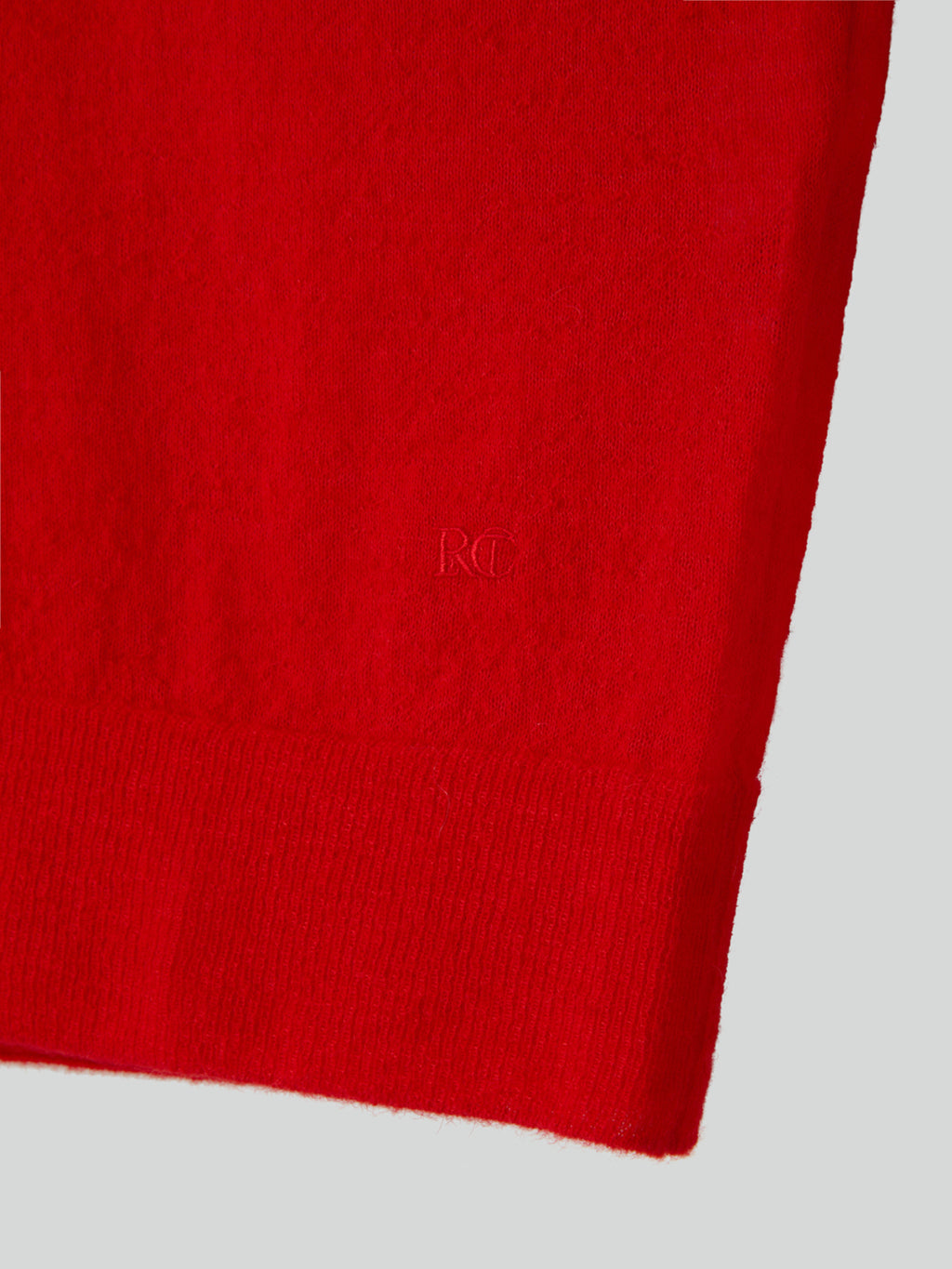 Recto - Rc Sheer Knit Top (Scarlet Red) product image 11 | TRAB K-Fashion Australia
