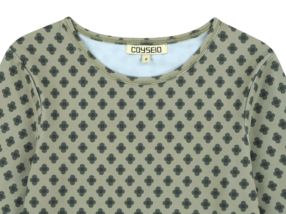 Coyseio - Flower Capri Sleeve (Light Khaki) product image 16 | TRAB K-Fashion Australia