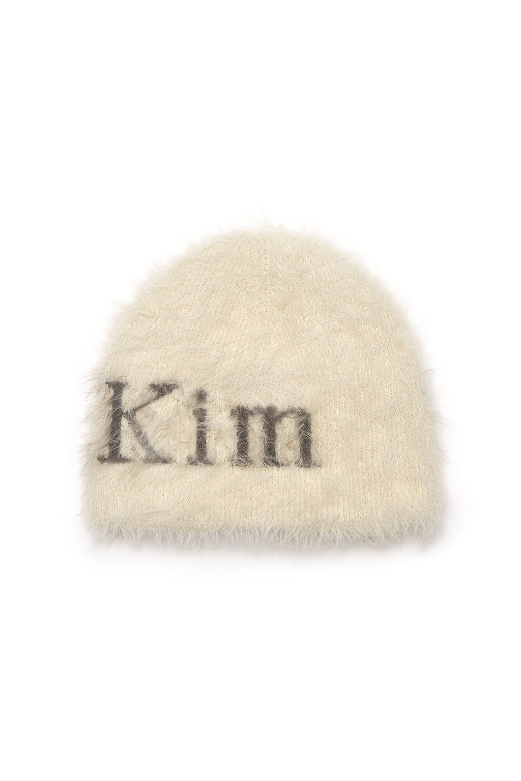 Matin Kim - Matin Hairy Knit Beanie (Light Beige) product image 5 | TRAB K-Fashion Australia