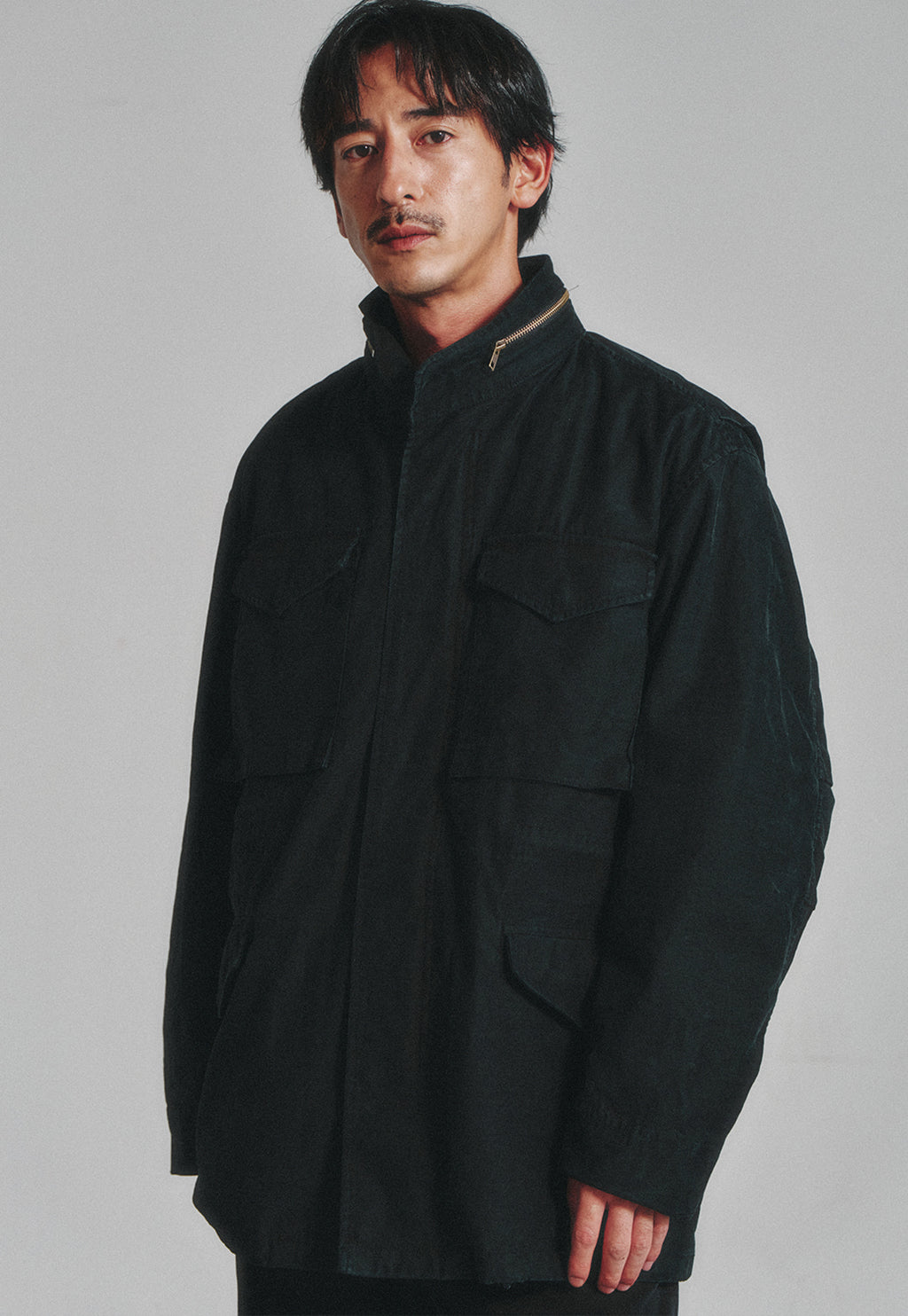 Art if acts - M-65 Field Jacket (Faded Black) product image 5 | TRAB K-Fashion Australia