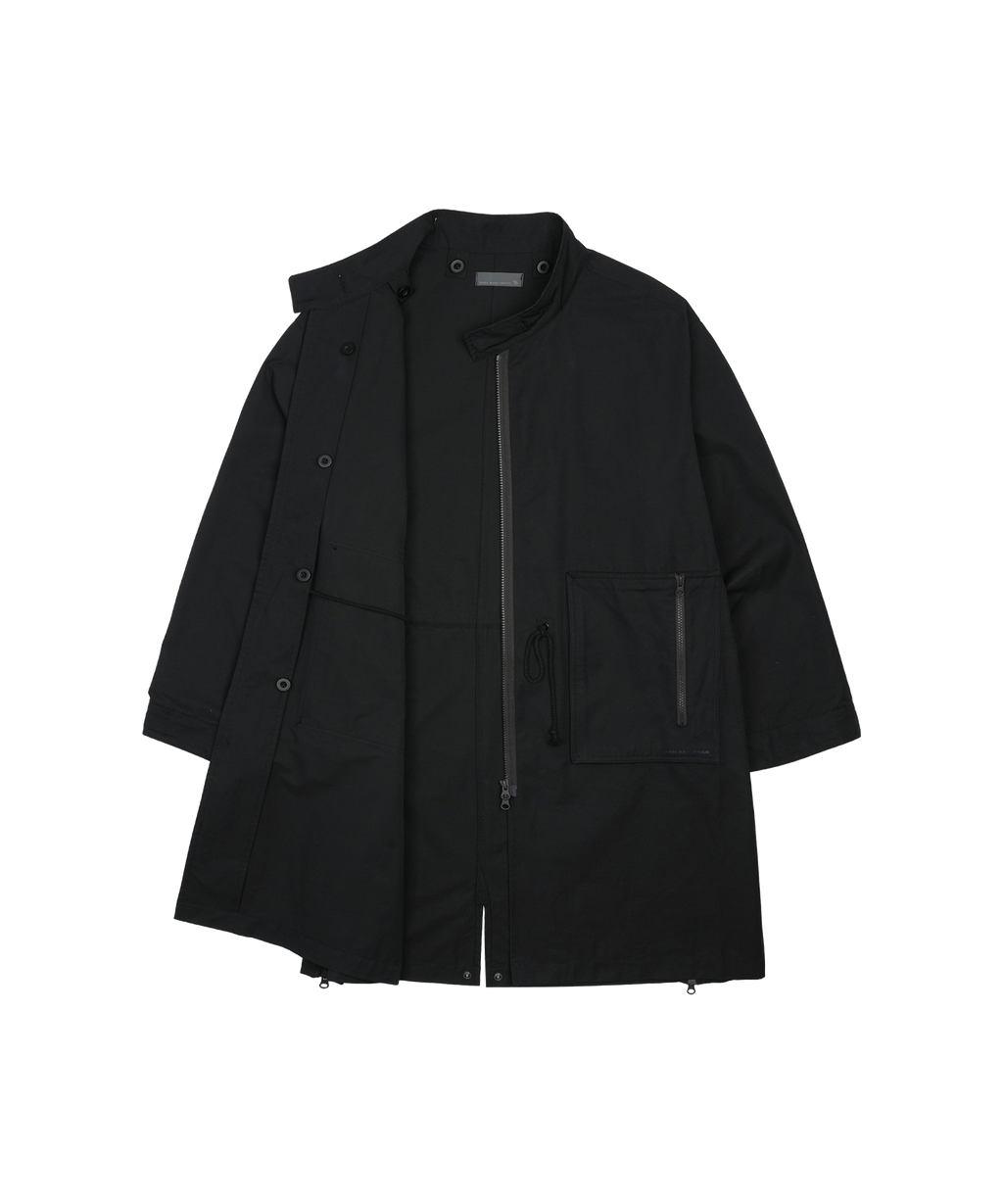 San San Gear - Zipper Field Parka (Black) product image 6 | TRAB K-Fashion Australia