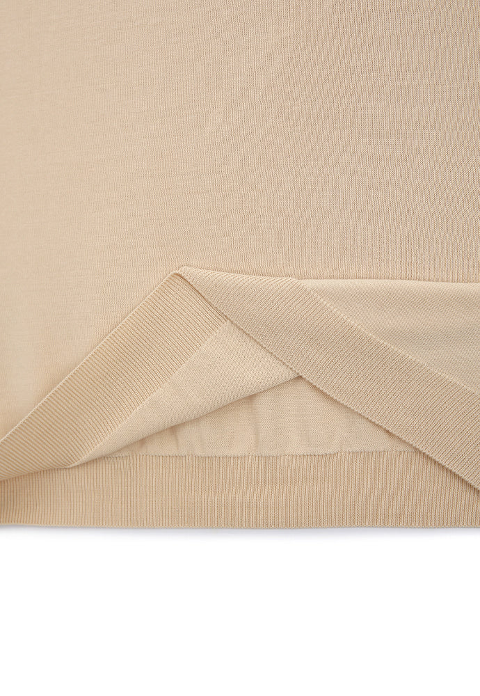 Tonywack - Silk Tencel High Guage Polo Knit (Royal Beige) product image 10 | TRAB K-Fashion Australia