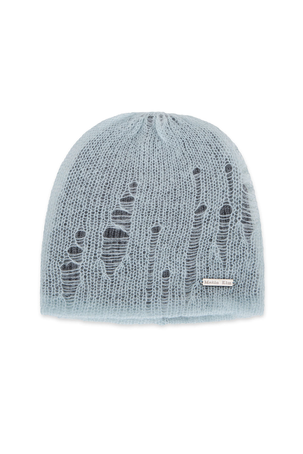 Matin Kim - Vintage Layer Knit Beanie (Light Blue) product image 1 | TRAB K-Fashion Australia