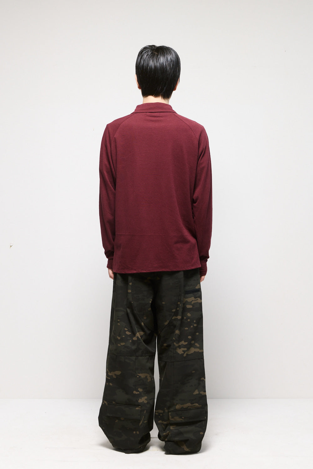 Hatchingroom - Polo Tee (Dark Burgundy) product image 5 | TRAB K-Fashion Australia