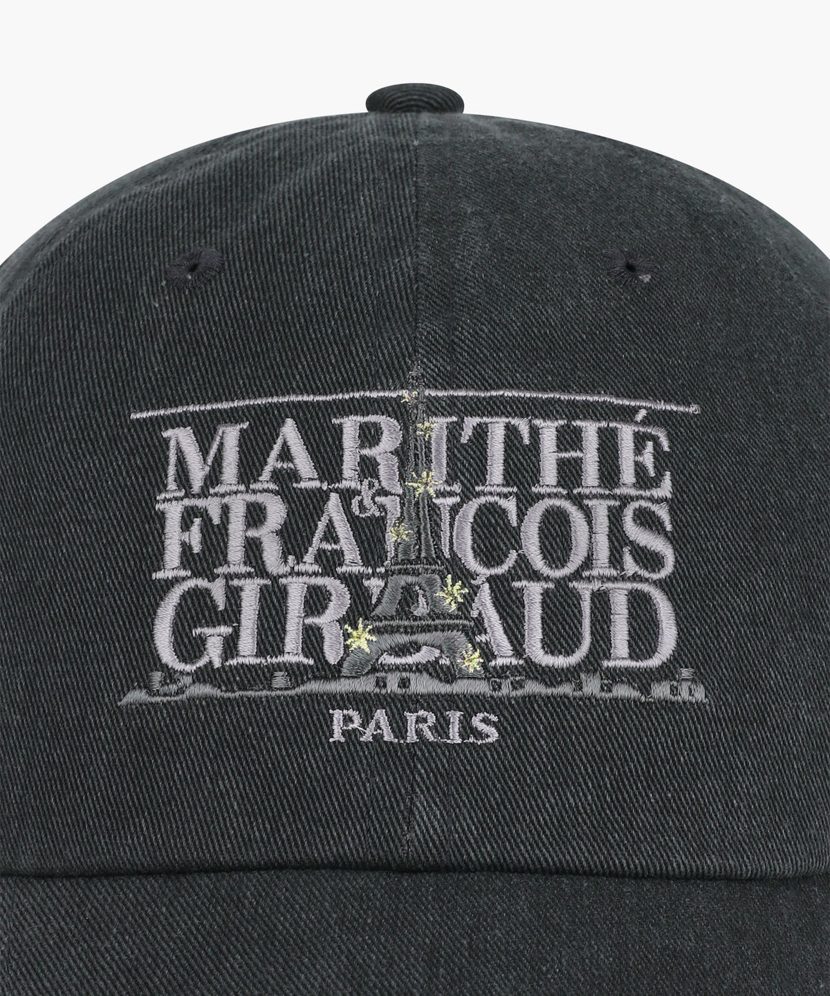 Marithe & Francois Girbaud - Eiffel Classic Logo Cap (Charcoal) product image 3 | TRAB K-Fashion Australia