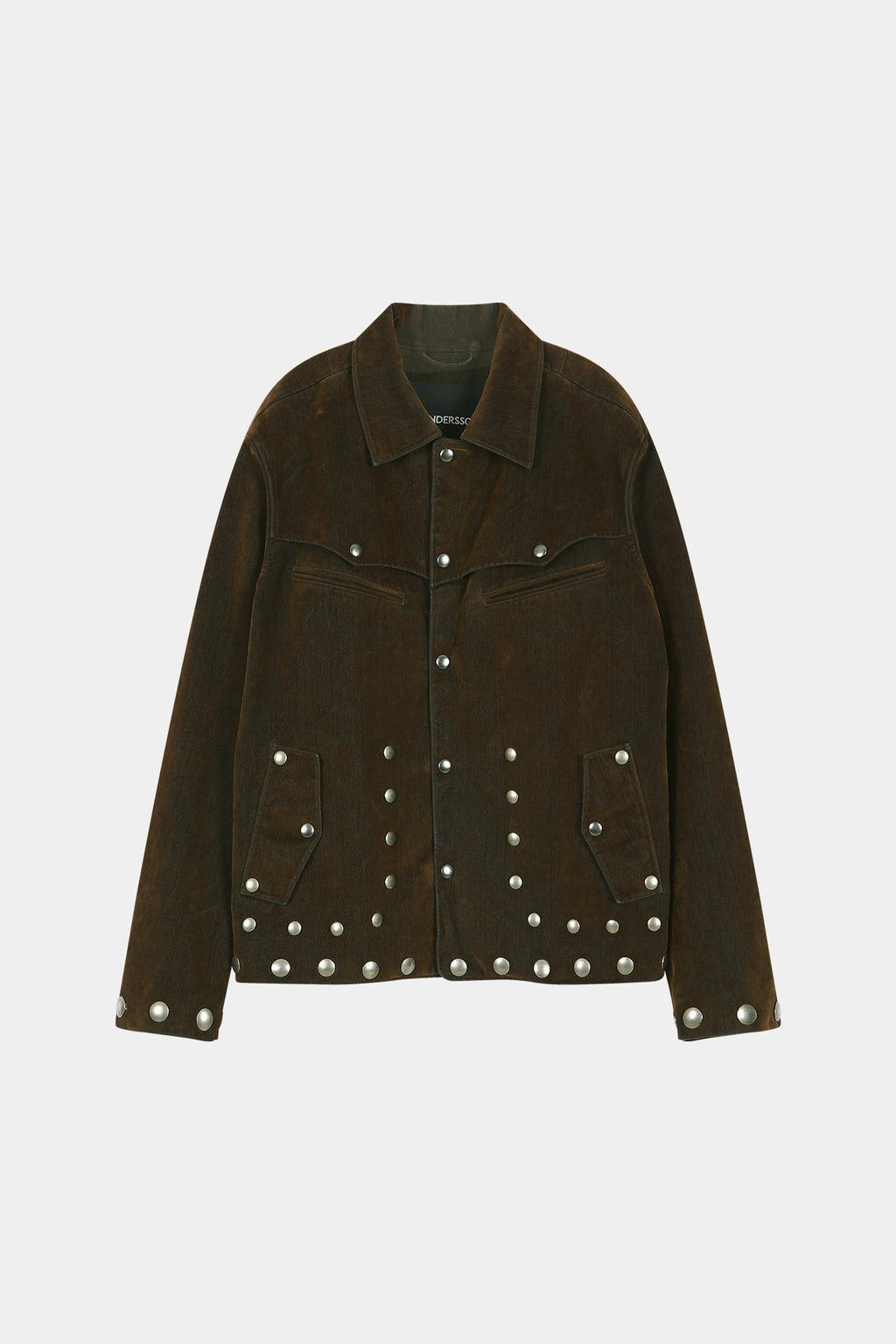 Andersson Bell - Georgia Flock Velvet Jacket (brown) (Brown) product image 11 | TRAB K-Fashion Australia
