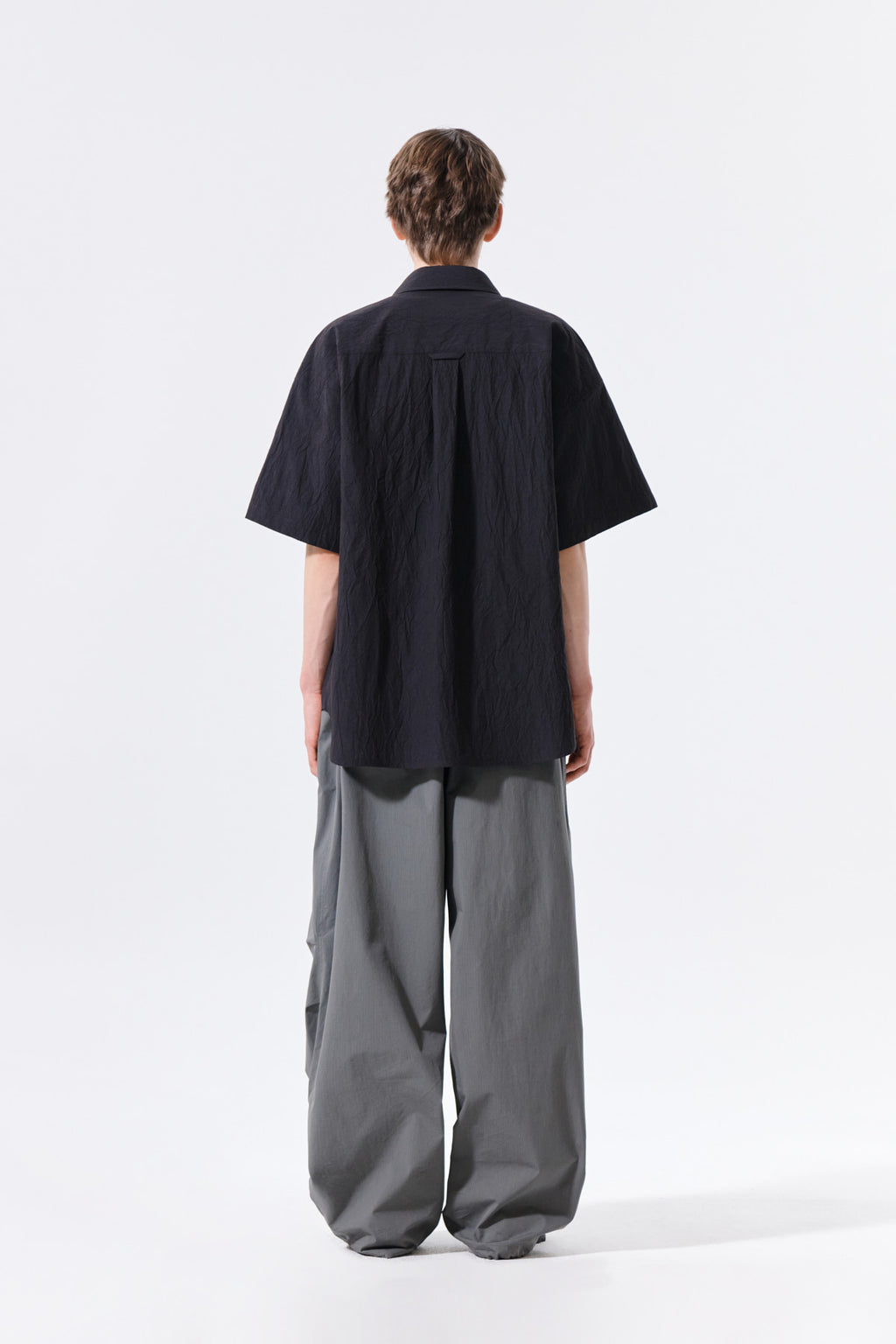 Matin Kim - Strap Belted Pants (Charcoal) product image 8 | TRAB K-Fashion Australia