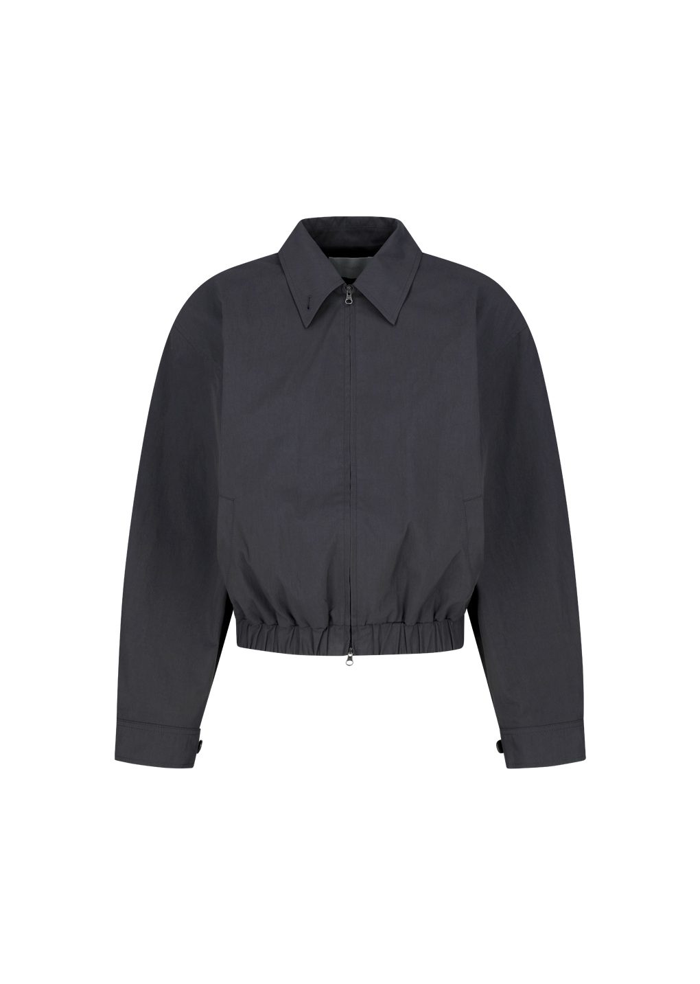 Amomento - Cotton nylon blouson (Charcoal) product image 2 | TRAB K-Fashion Australia