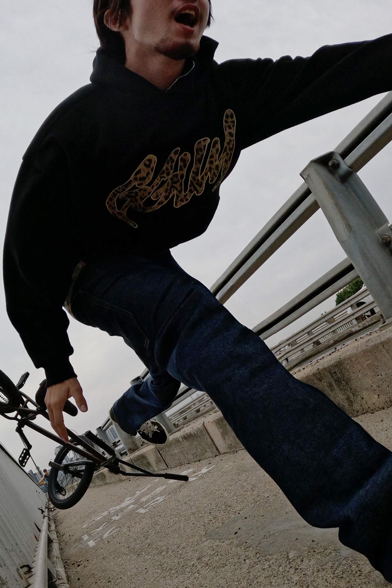 Deinet - [ggum X Deinet] Hoodie (Black) product image 1 | TRAB K-Fashion Australia
