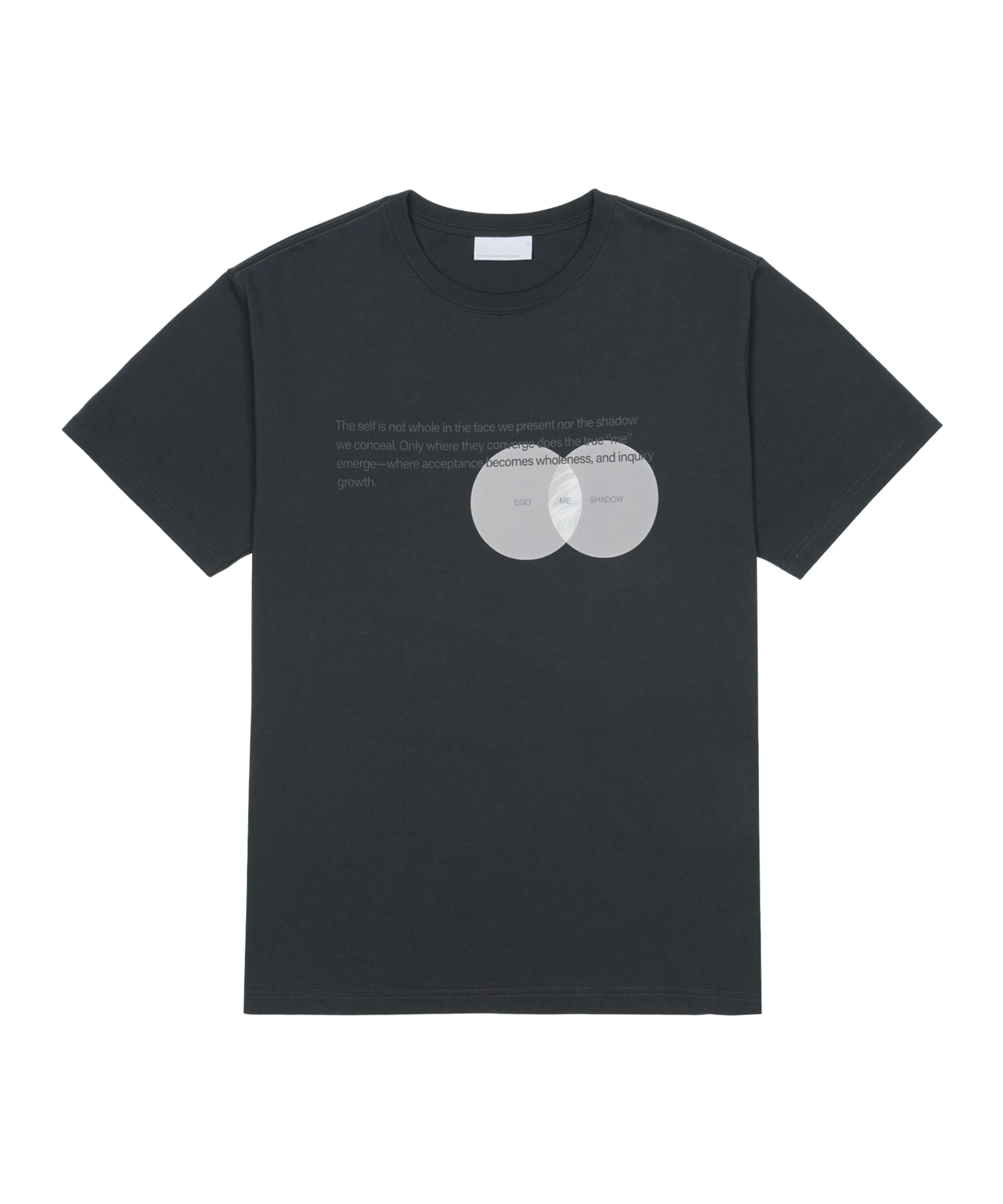 San San Gear - Mind T-Shirt (Charcoal) product image 4 | TRAB K-Fashion Australia
