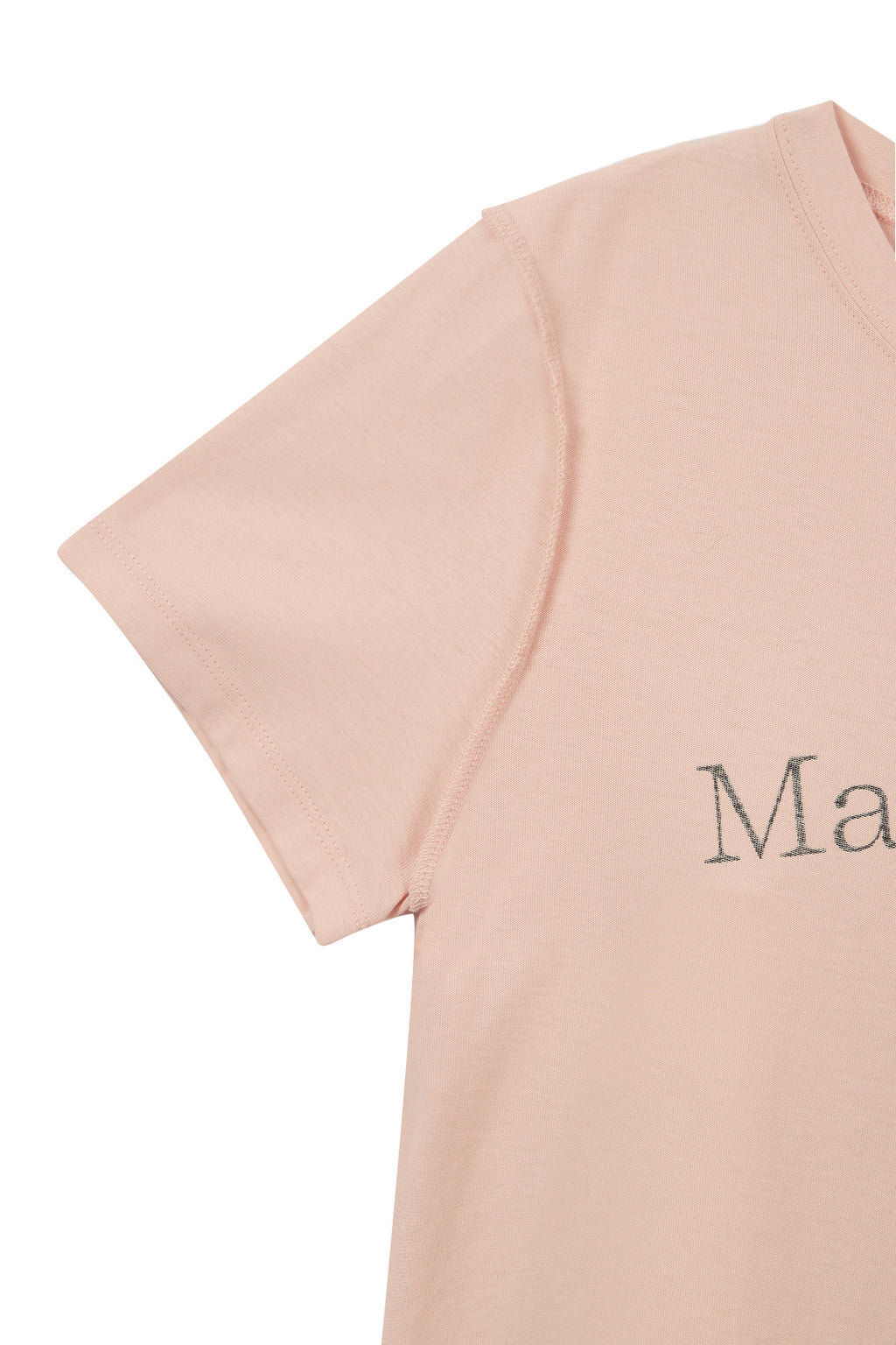 Matin Kim - Diagonal Logo Reversible Crop Top (Light Orange) product image 6 | TRAB K-Fashion Australia