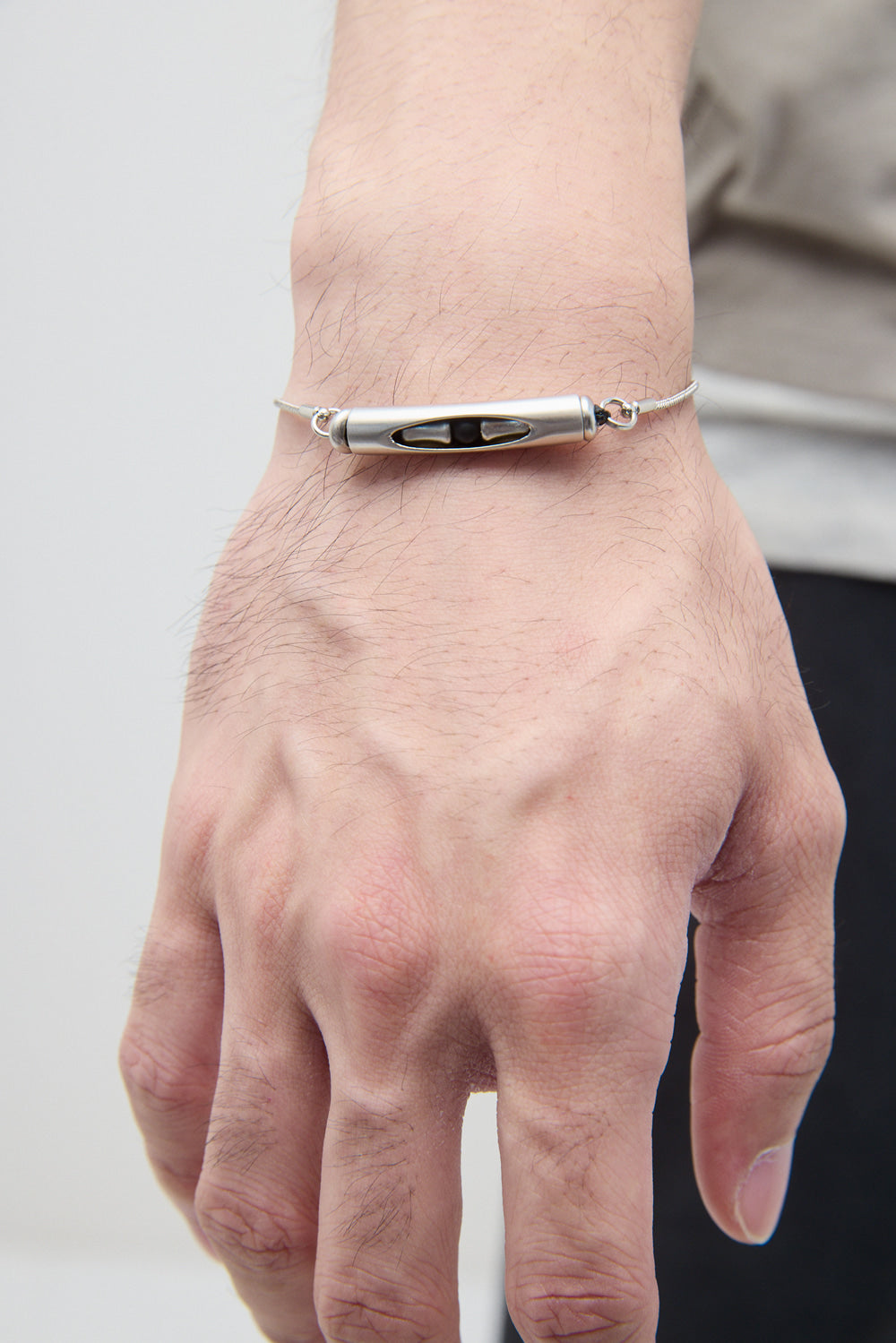 Hatchingroom - Cylinder Bracelet Black (OC) product image 4 | TRAB K-Fashion Australia